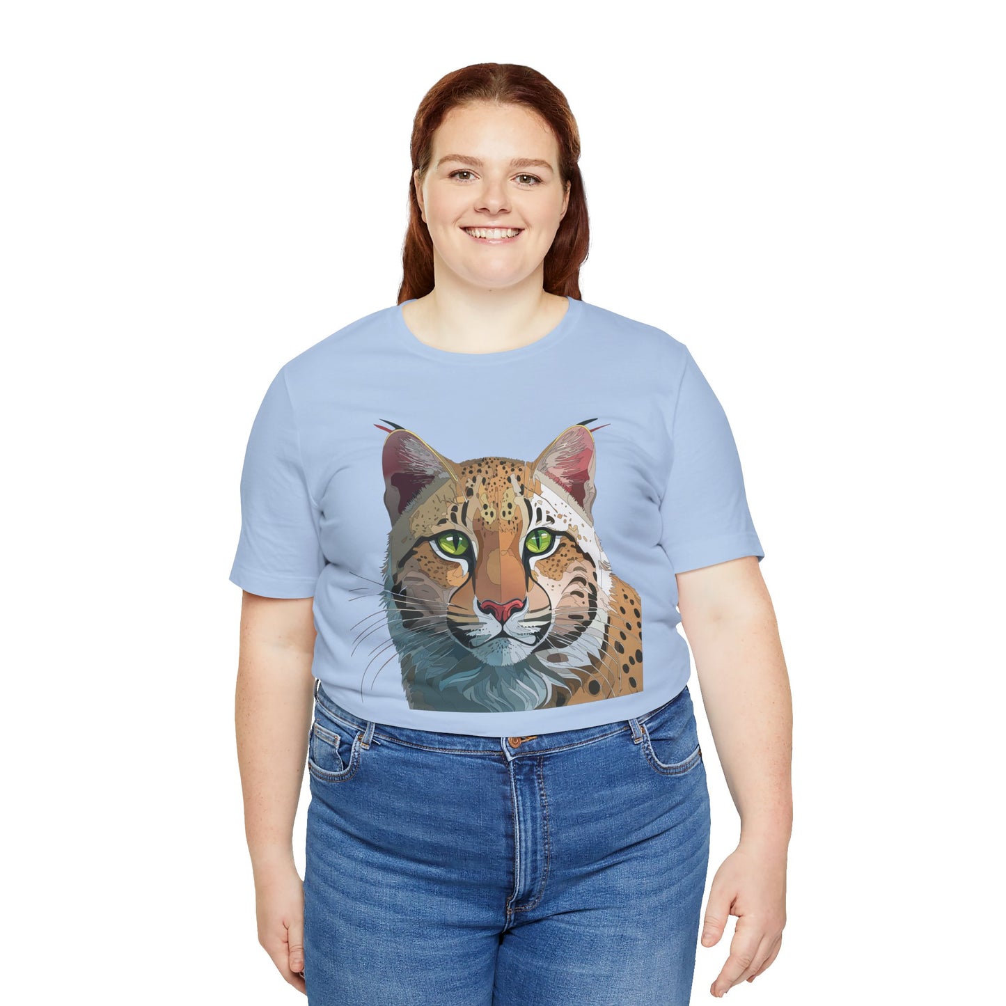 Unisex Animal Shirt, Tee Shirt with Animals, Art Design Tee Shirt, Wild Animals Shirt