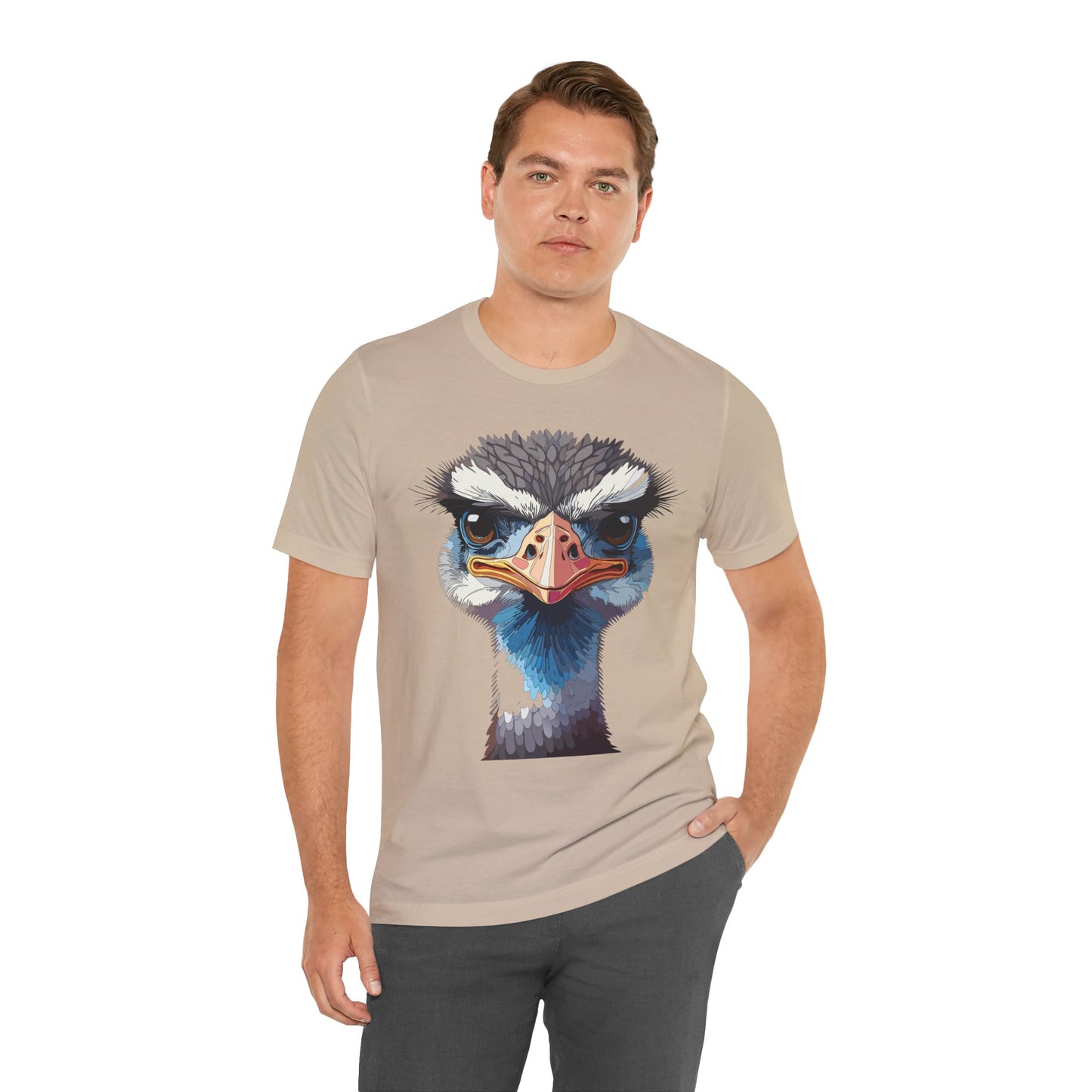 Unisex Animal Shirt, Tee Shirt with Animals, Art Design Tee Shirt, Wild Animals Shirt