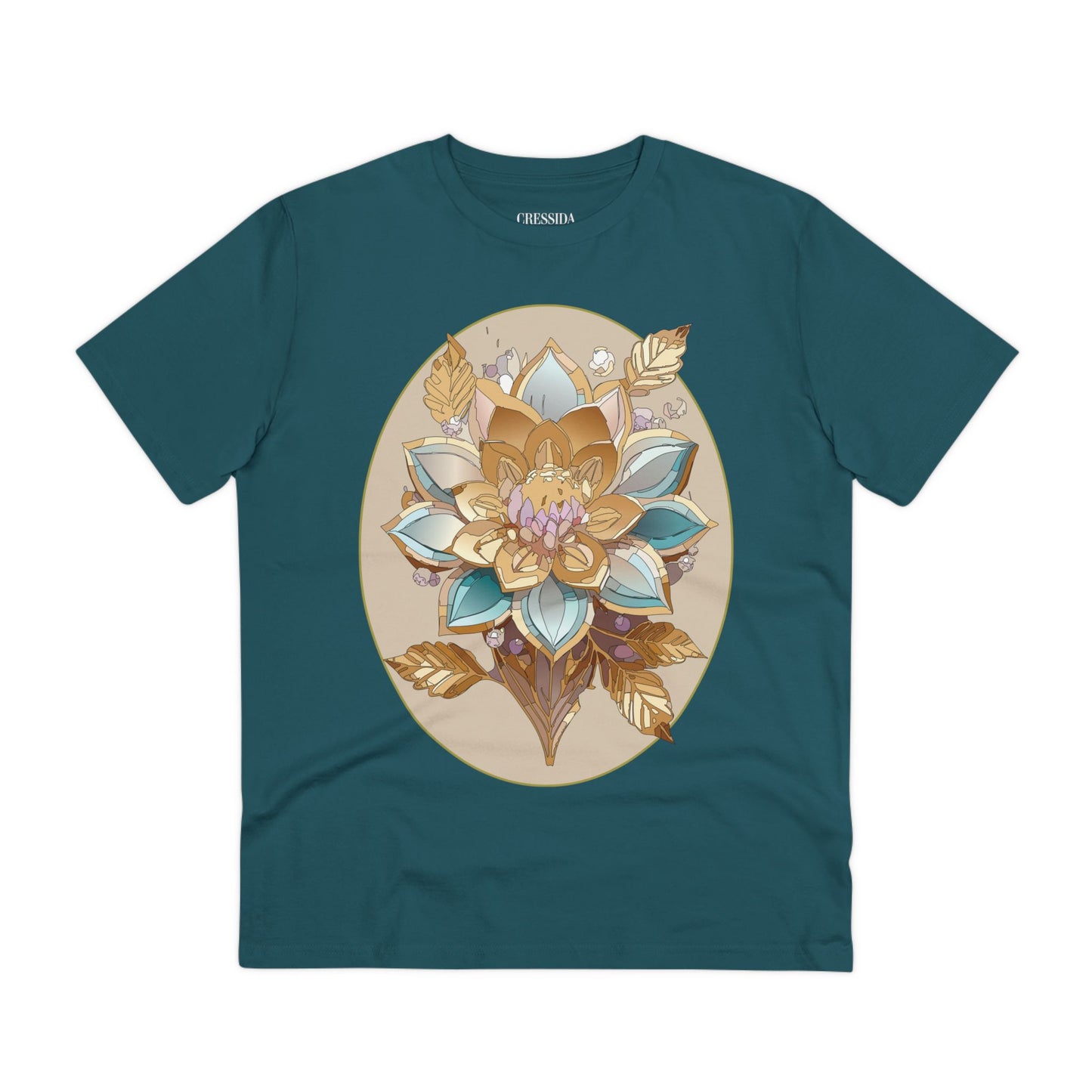 T-shirt bio avec fleur