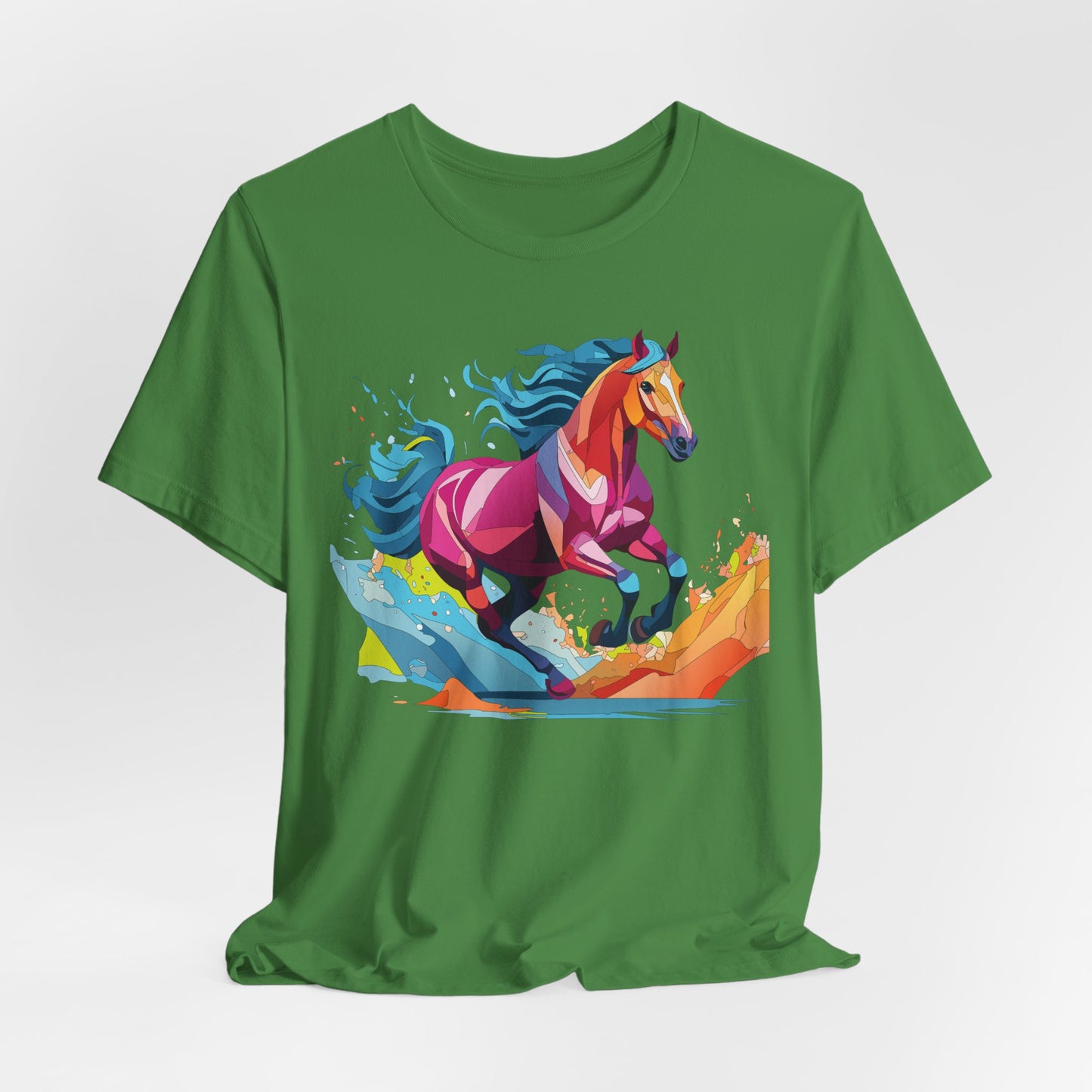 Unisex Animal Shirt, Tee Shirt with Animals, Art Design Tee Shirt, Wild Animals Shirt