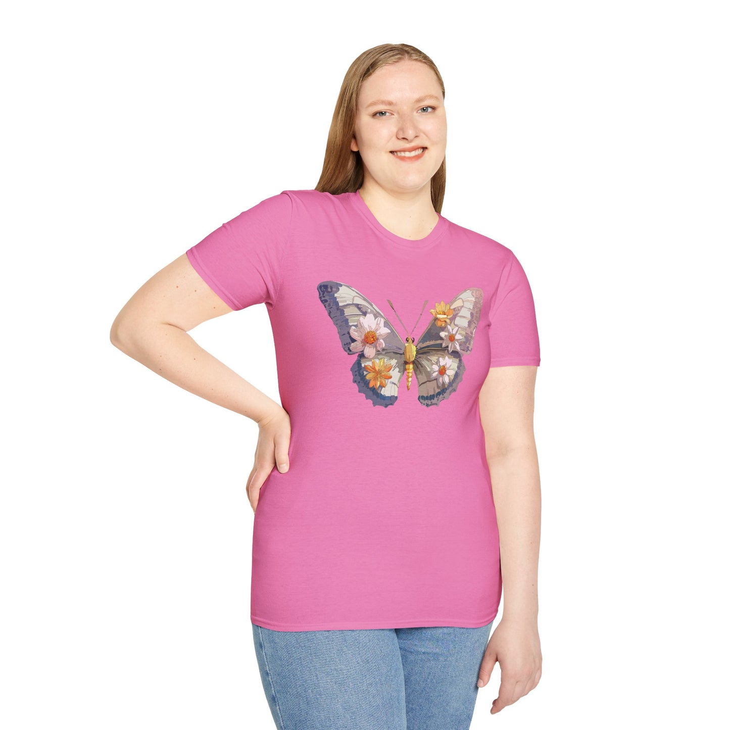 Butterfly Shirt, T Shirt with Butterfly, Monarch Shirt