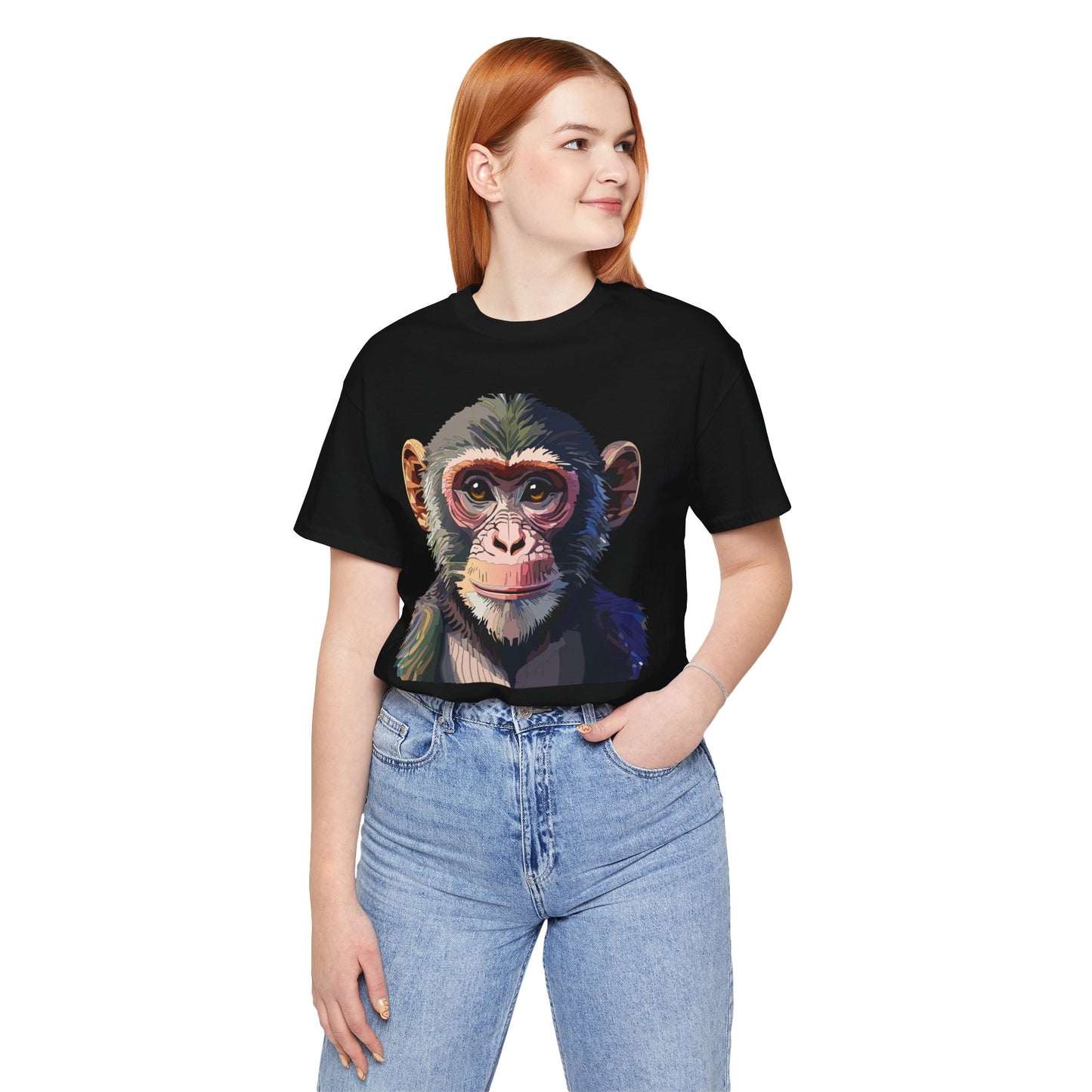 Unisex Animal Shirt, Tee Shirt with Animals, Art Design Tee Shirt, Wild Animals Shirt