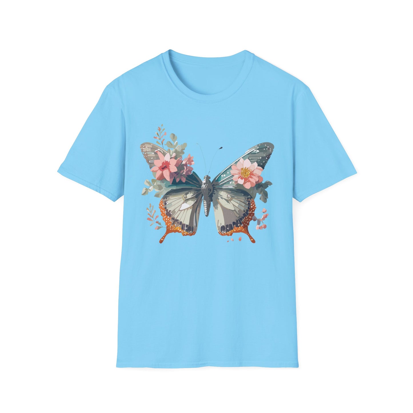 Butterfly Shirt, T Shirt with Butterfly, Monarch Shirt