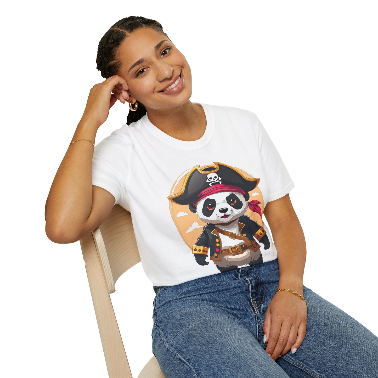 Panda Shirt, T Shirt with Panda, Animal Shirt, Tee Shirt with Animals