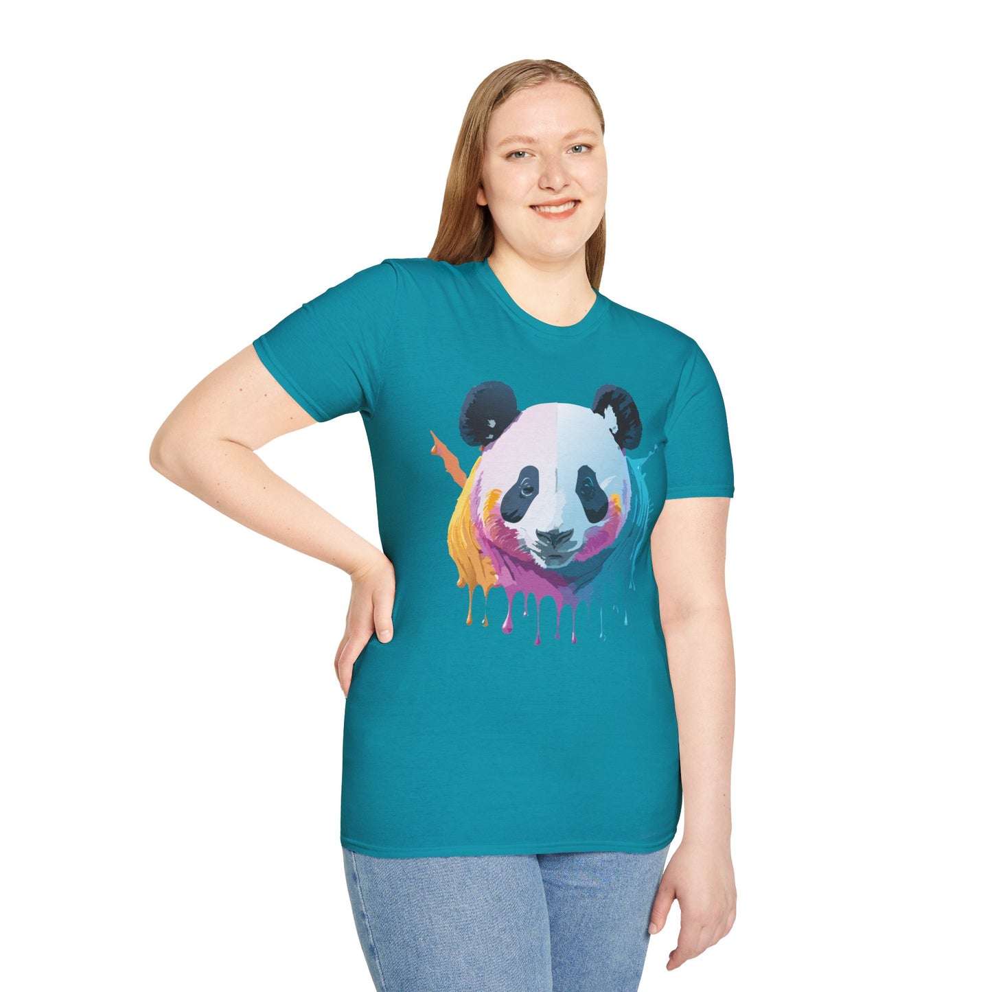 Panda Shirt, T Shirt with Panda, Animal Shirt, Tee Shirt with Animals