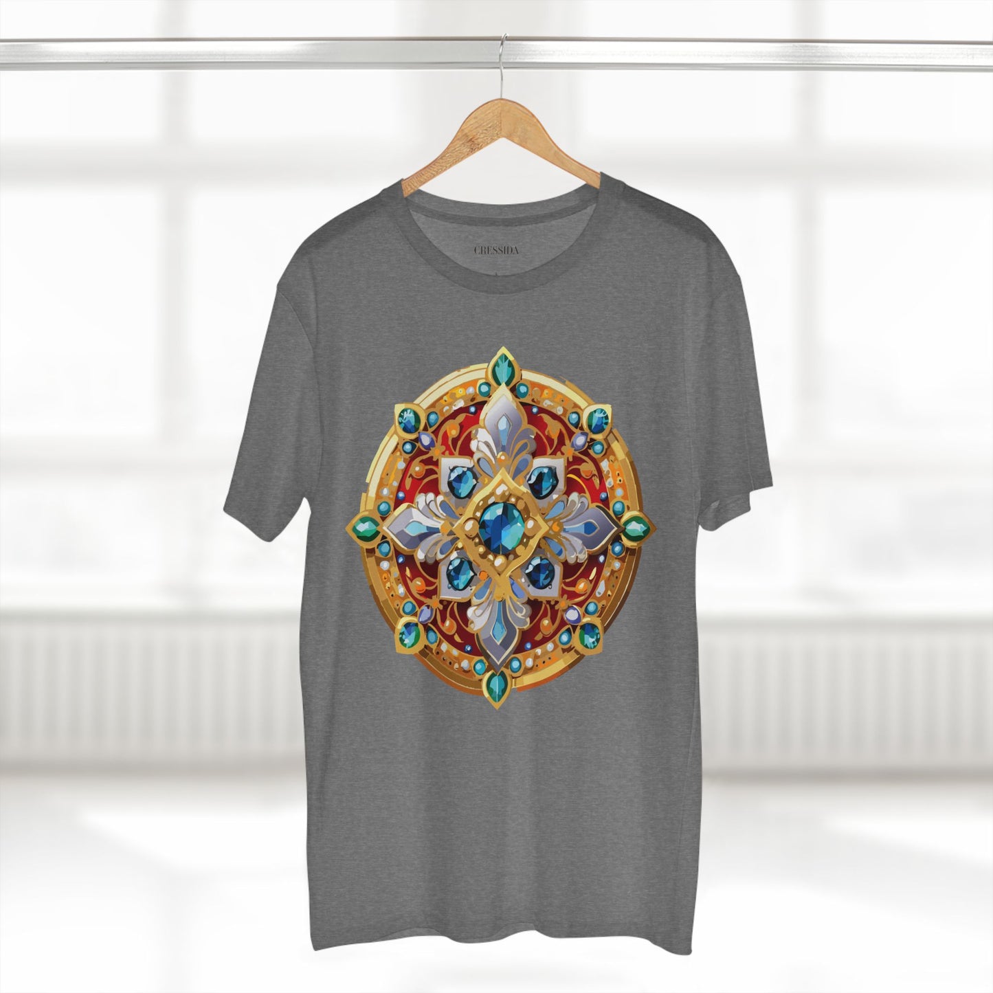 Medallion Shirt, Shirt with Medallion, Tee Shirt with Medal