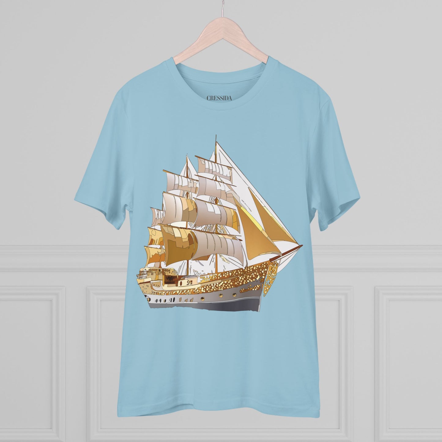 Organic T-shirt with Ship