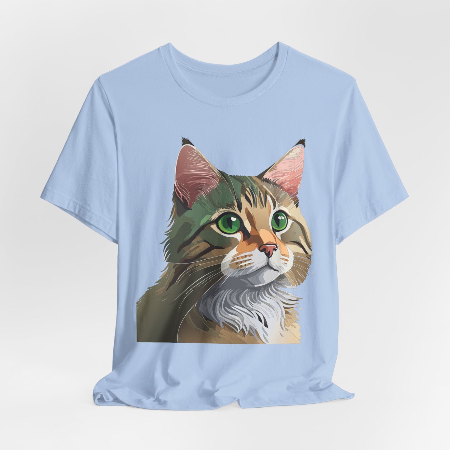 Unisex Animal Shirt, Tee Shirt with Animals, Art Design Tee Shirt, Wild Animals Shirt