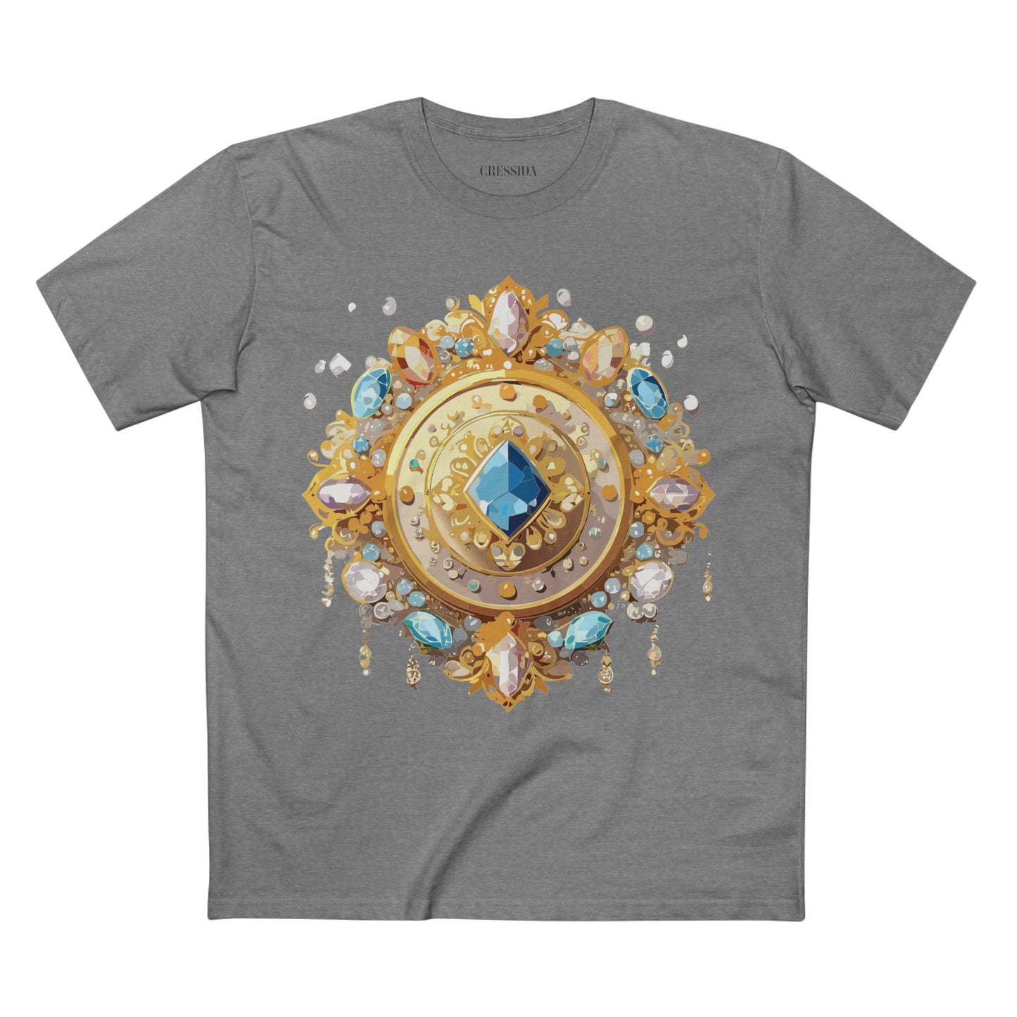 Medallion Shirt, Shirt with Medallion, Tee Shirt with Medal