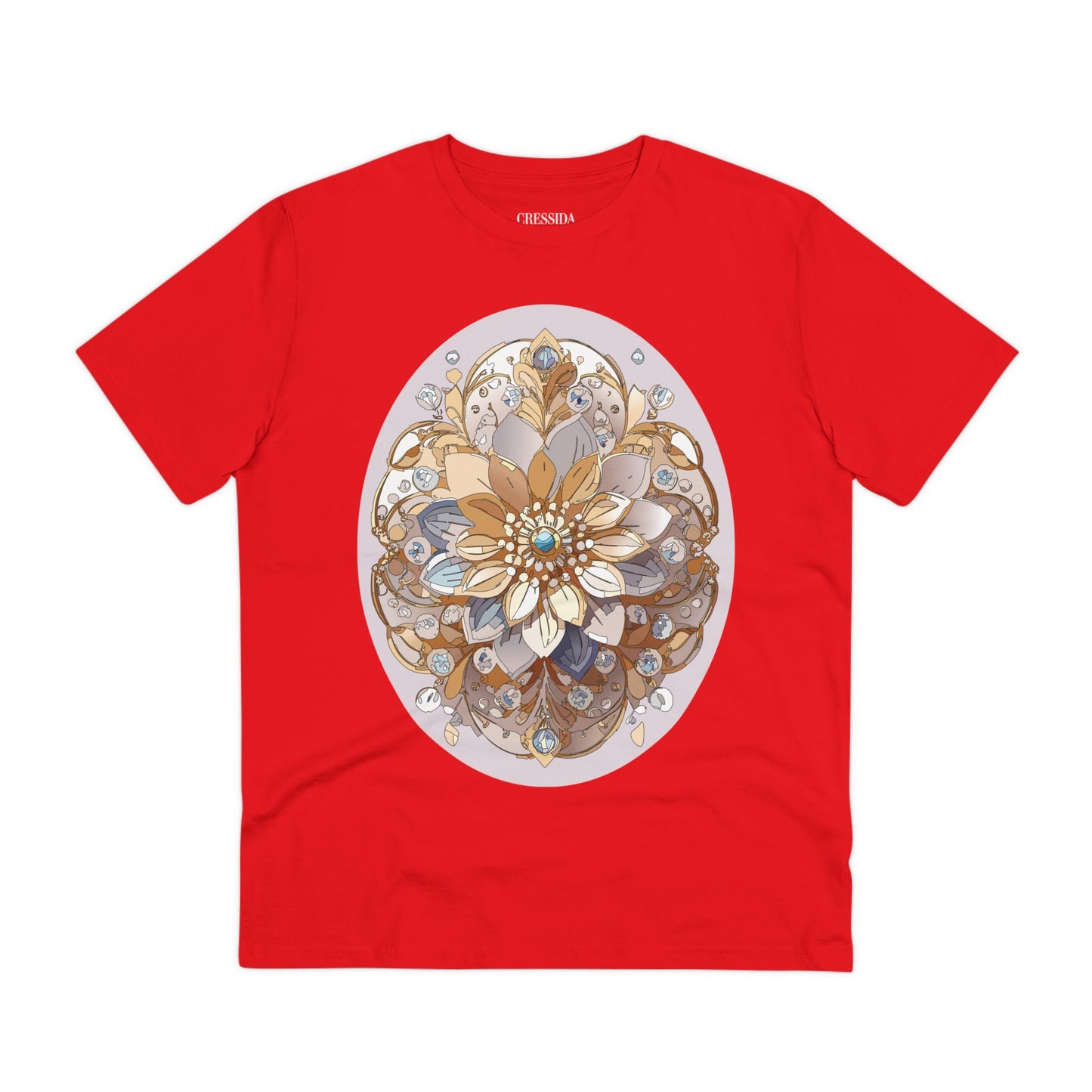 Organic T-shirt with Flower