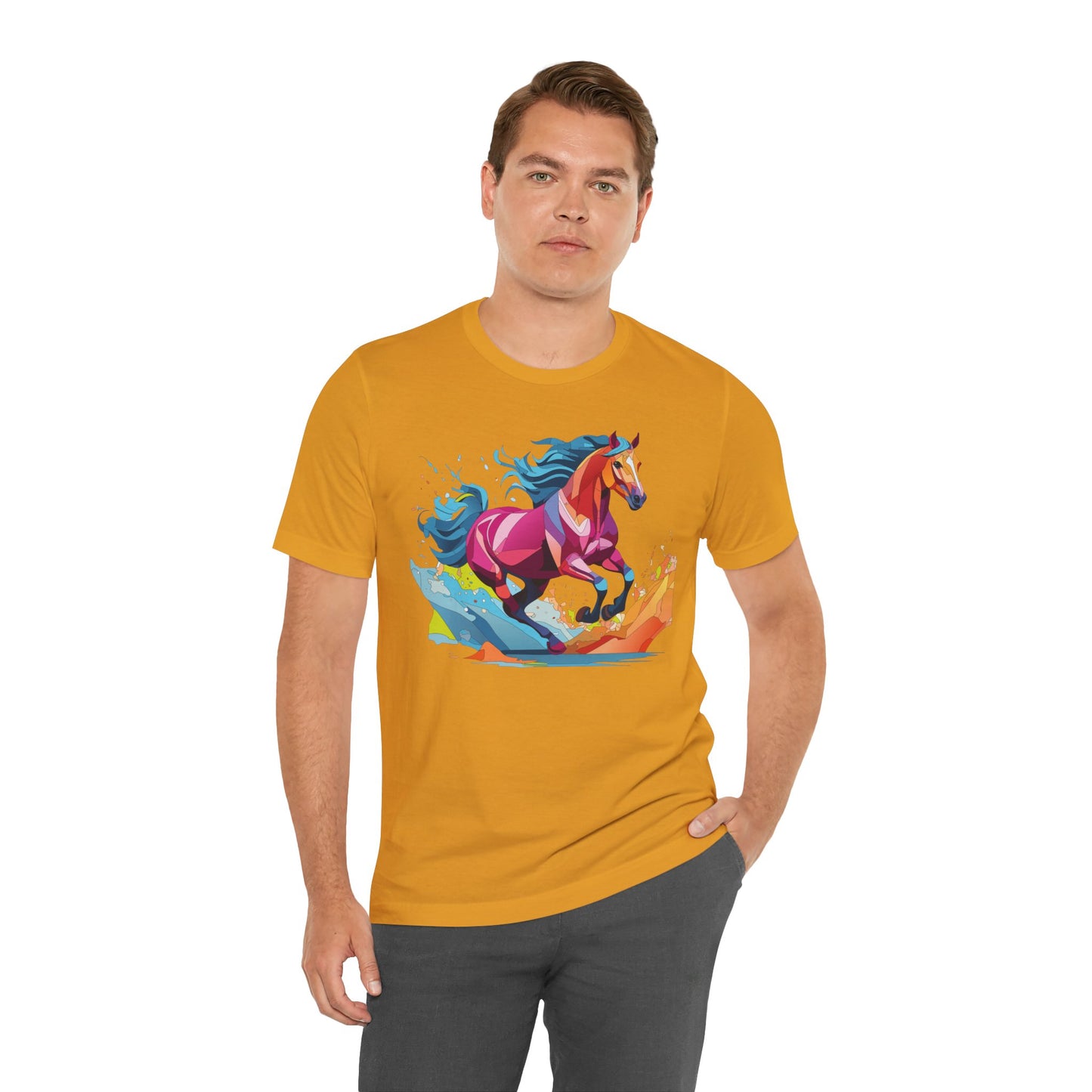 Unisex Animal Shirt, Tee Shirt with Animals, Art Design Tee Shirt, Wild Animals Shirt