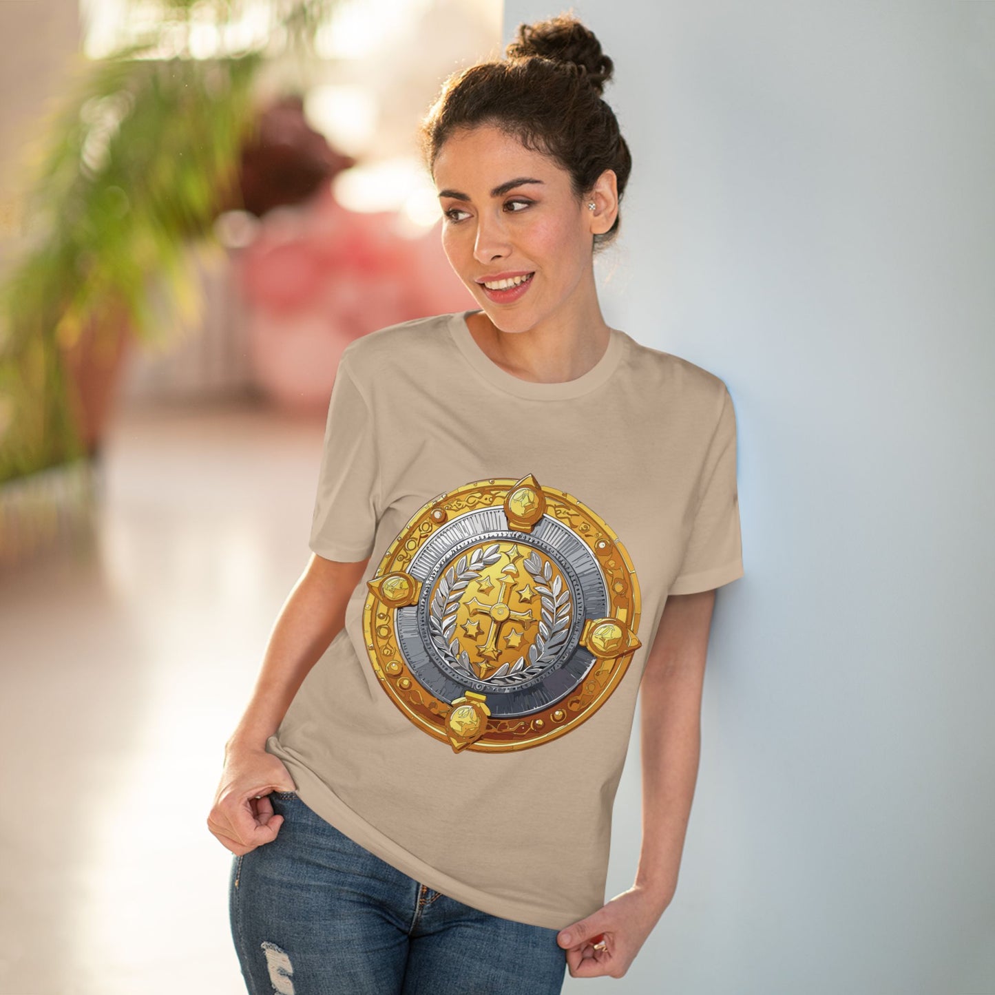 Organic T-shirt with Coin