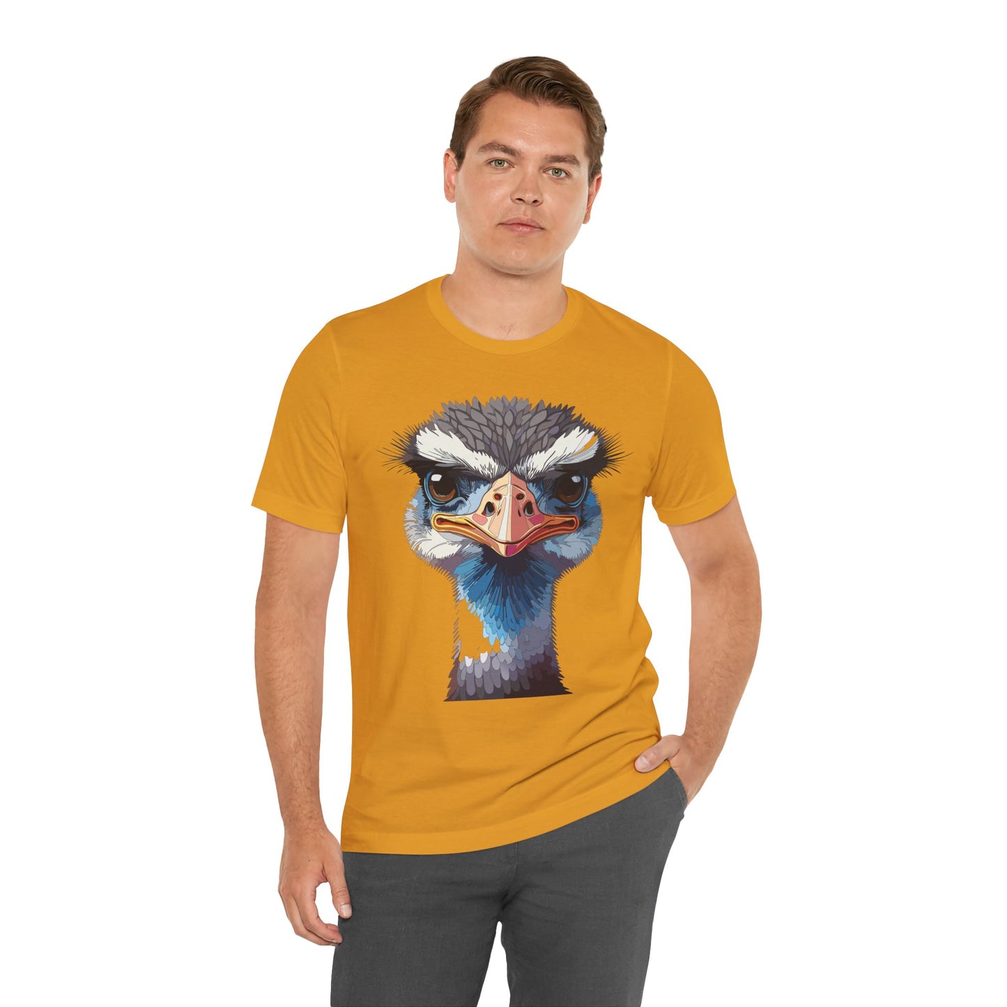 Unisex Animal Shirt, Tee Shirt with Animals, Art Design Tee Shirt, Wild Animals Shirt