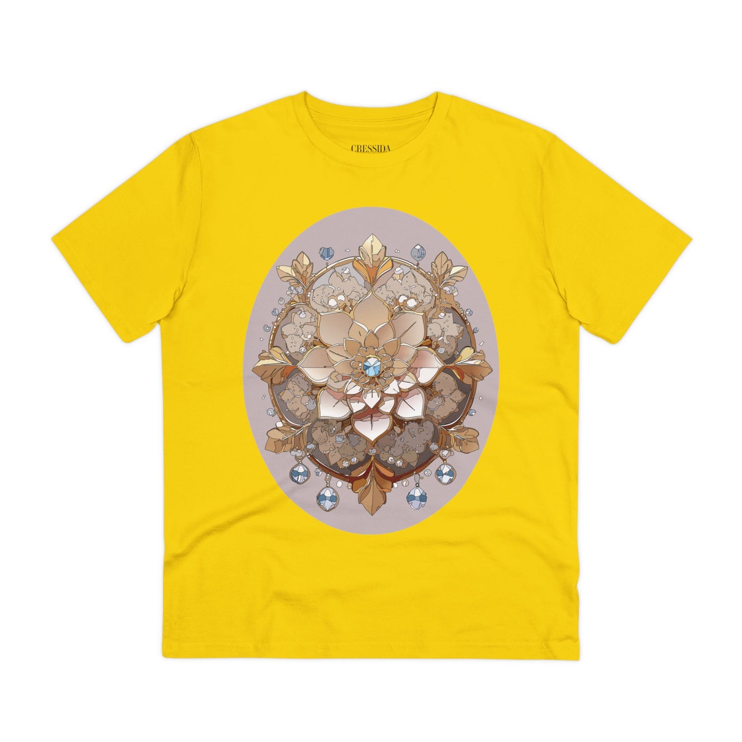 Organic T-shirt with Flower