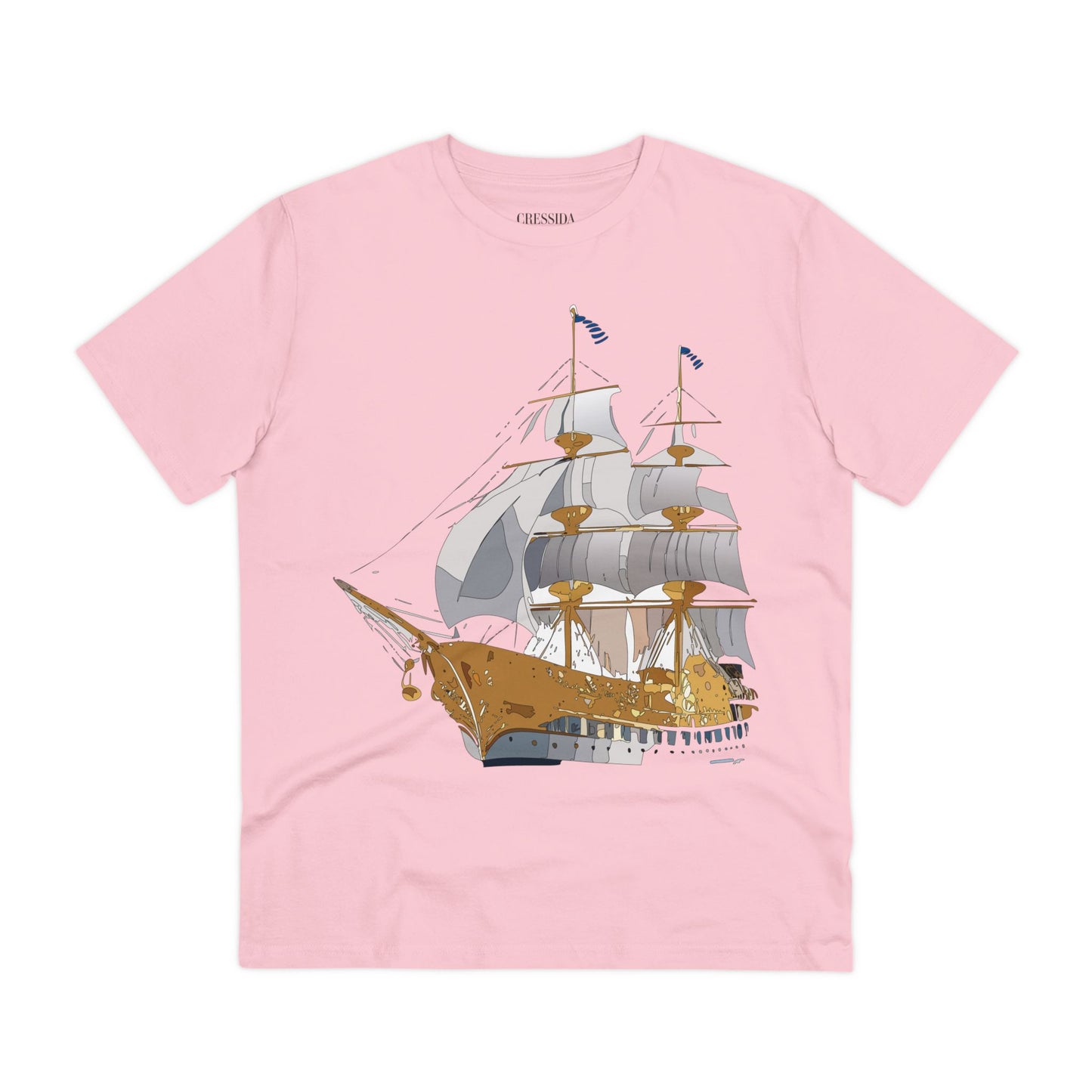 Organic T-shirt with Ship