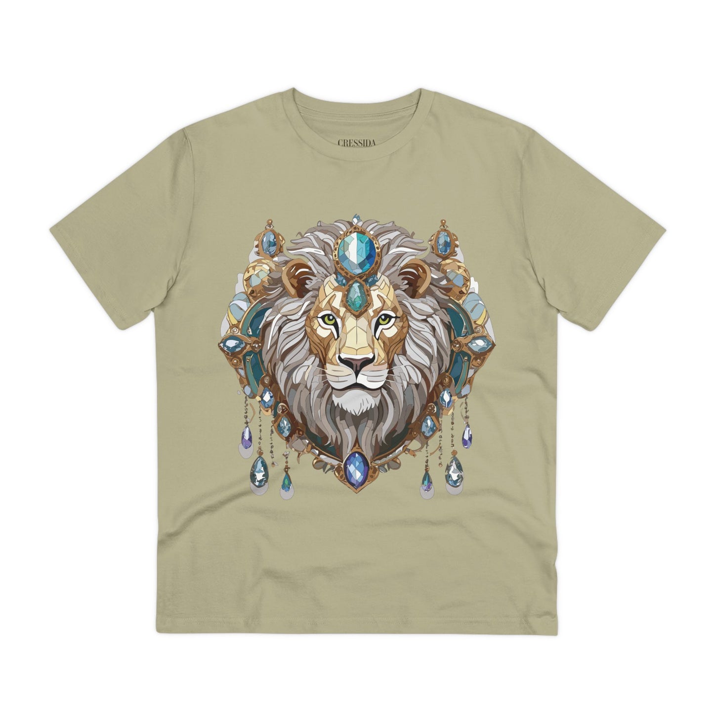 Organic T-shirt with Animals - Lion