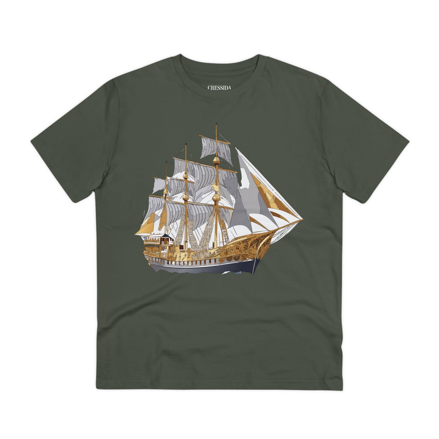 Organic T-shirt with Ship