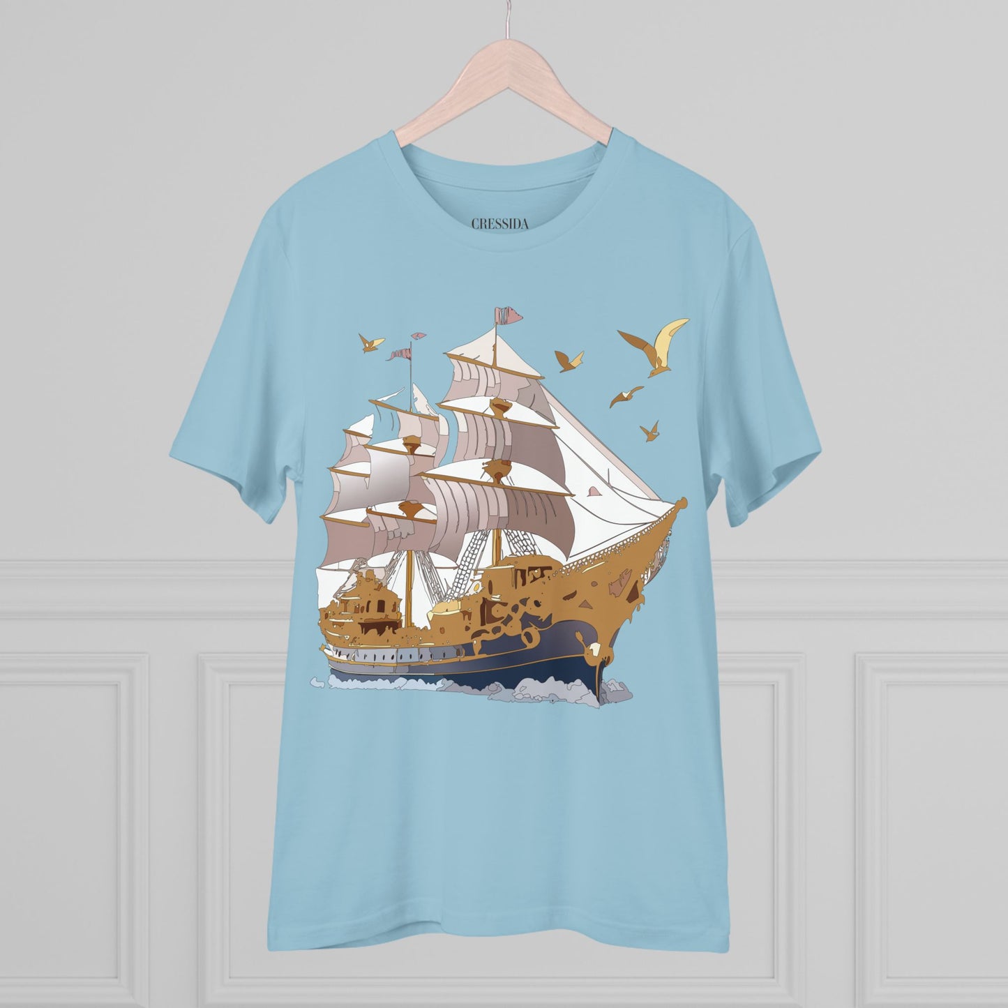 Organic T-shirt with Ship