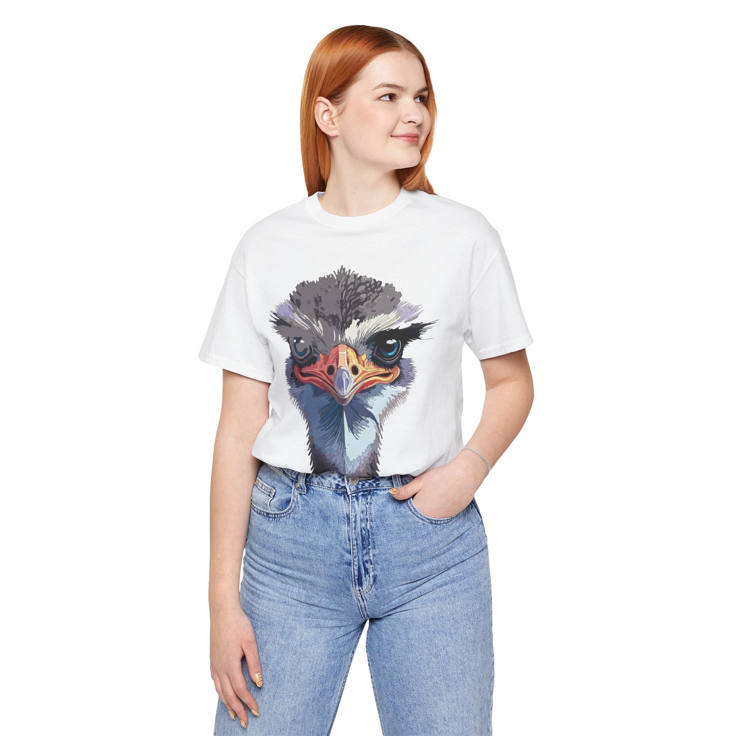 Unisex Animal Shirt, Tee Shirt with Animals, Art Design Tee Shirt, Wild Animals Shirt