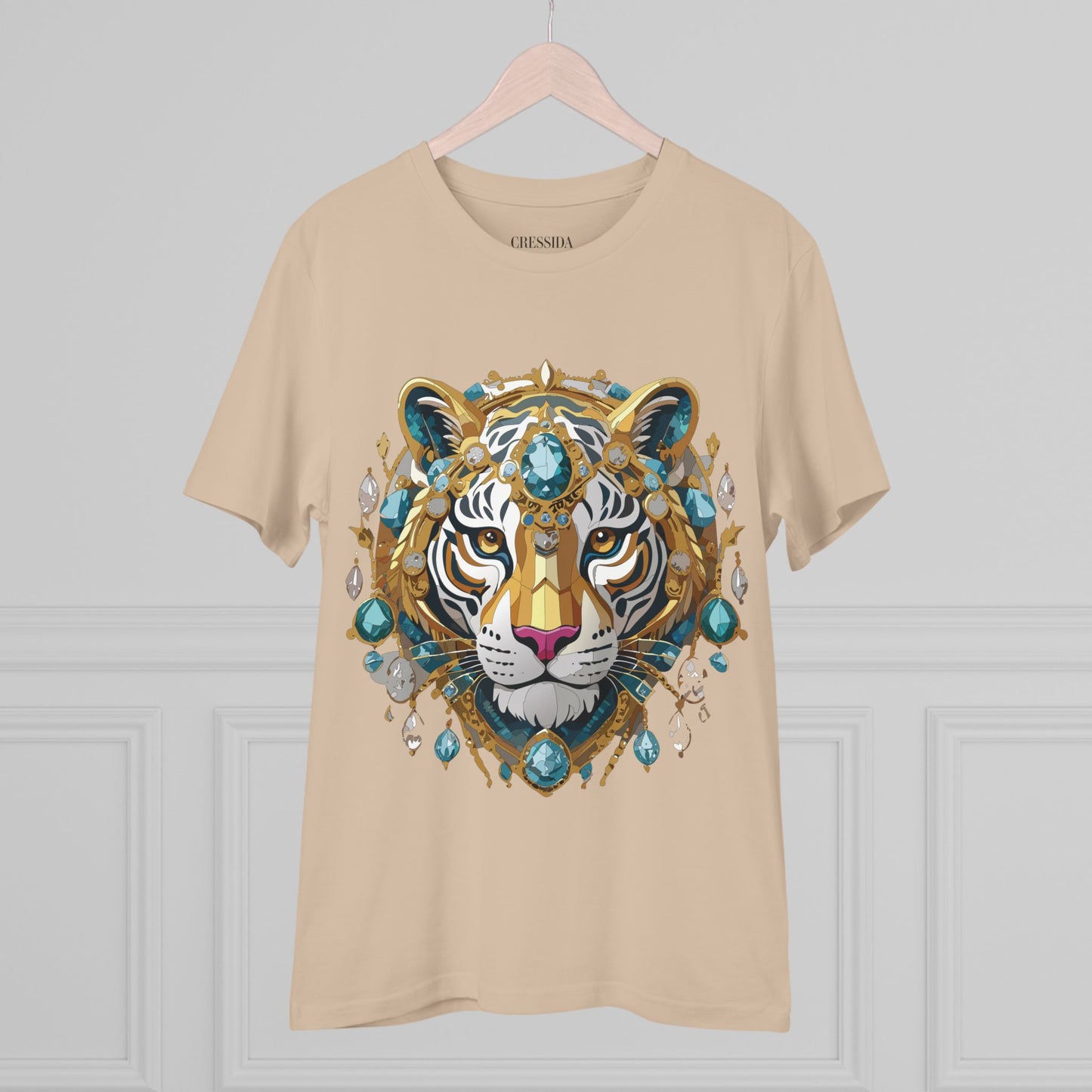 Organic T-shirt with Animals - Tiger