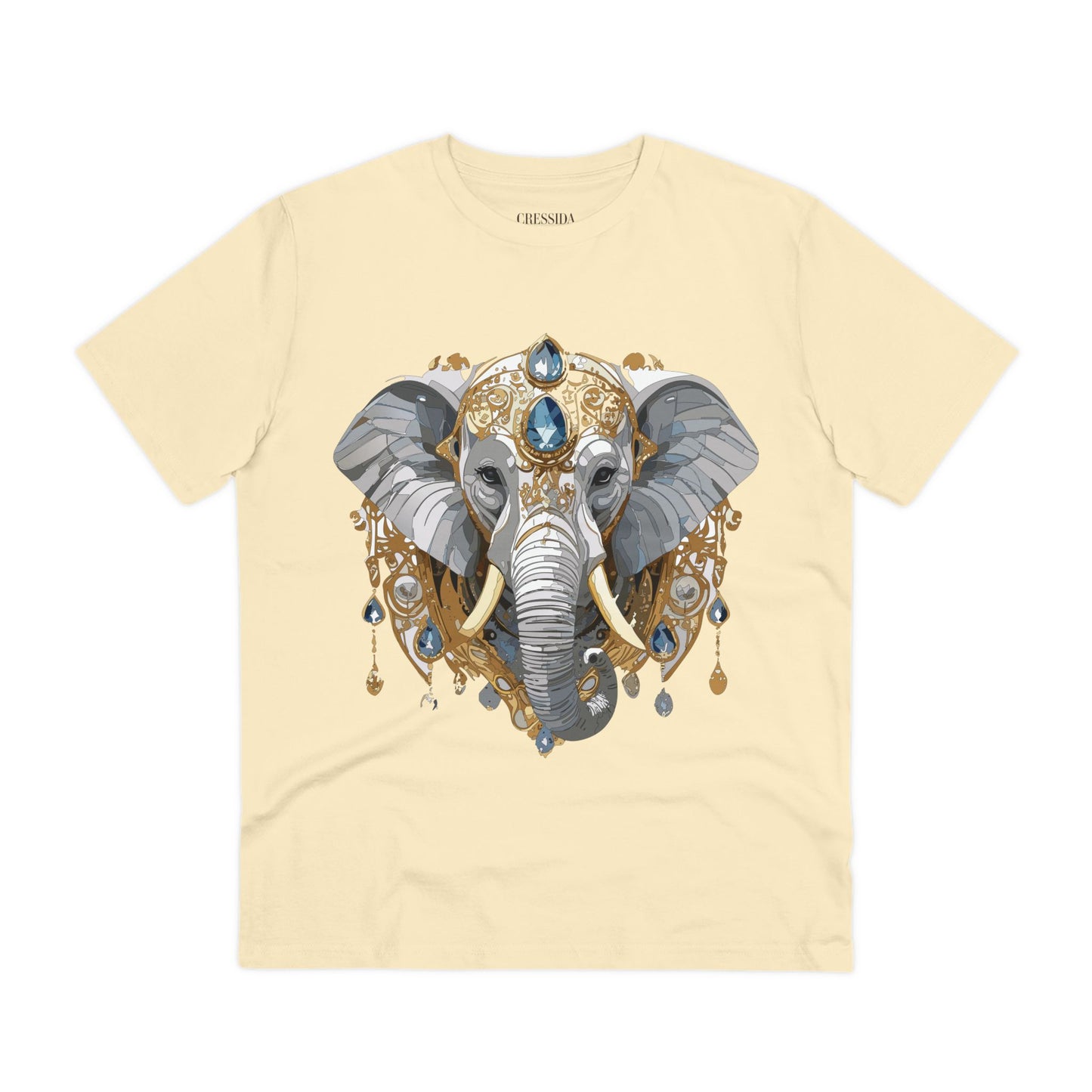 Organic T-shirt with Animals - Elephant