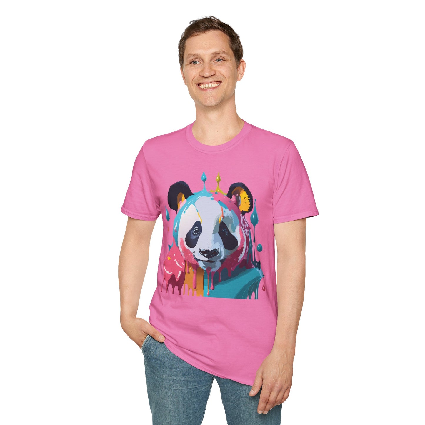 Panda Shirt, T Shirt with Panda, Animal Shirt, Tee Shirt with Animals