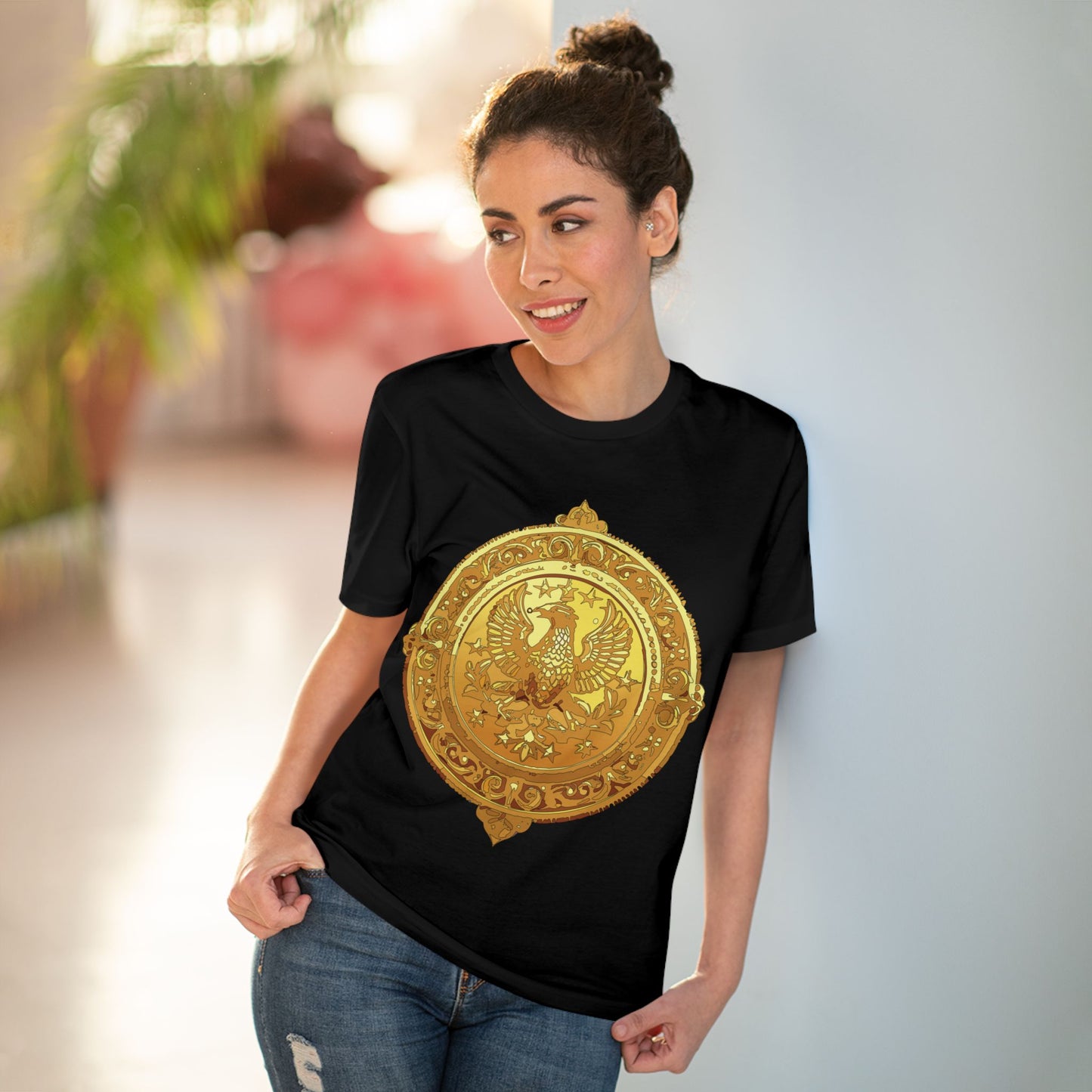 Organic T-shirt with Coin