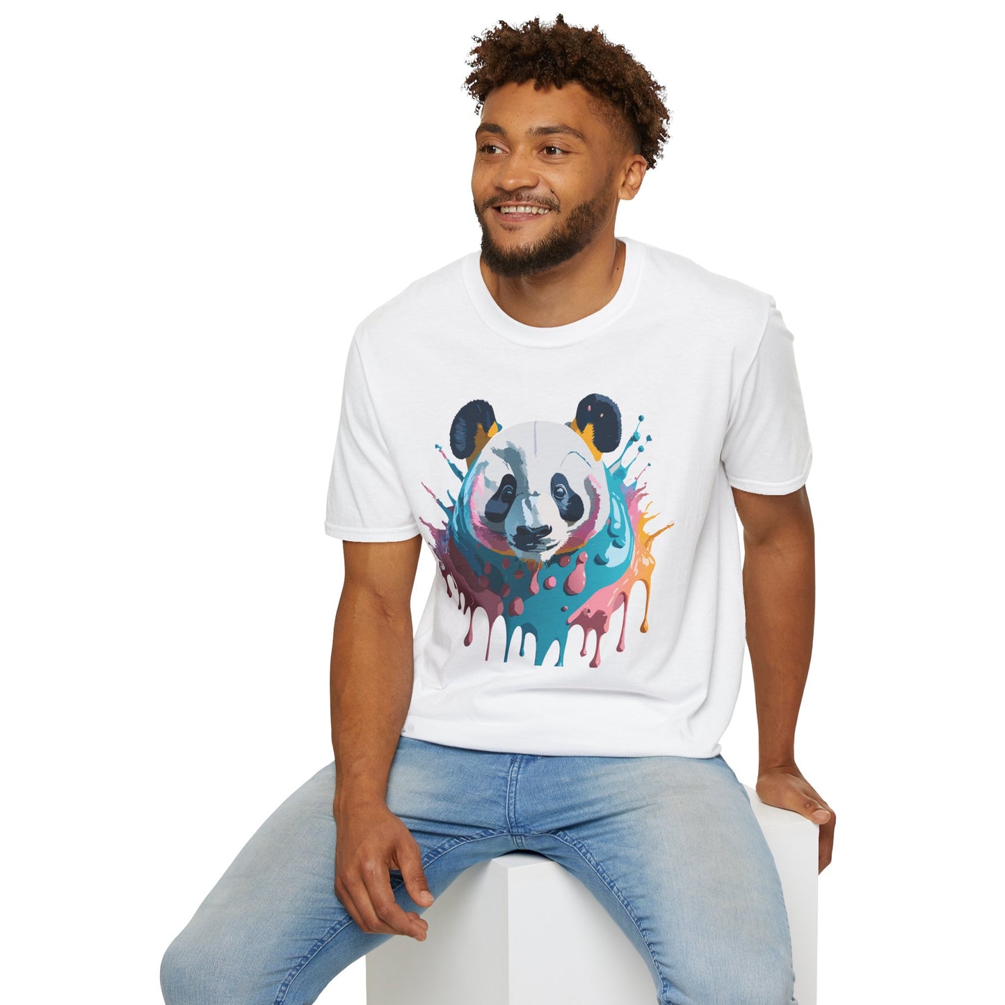 Panda Shirt, T Shirt with Panda, Animal Shirt, Tee Shirt with Animals