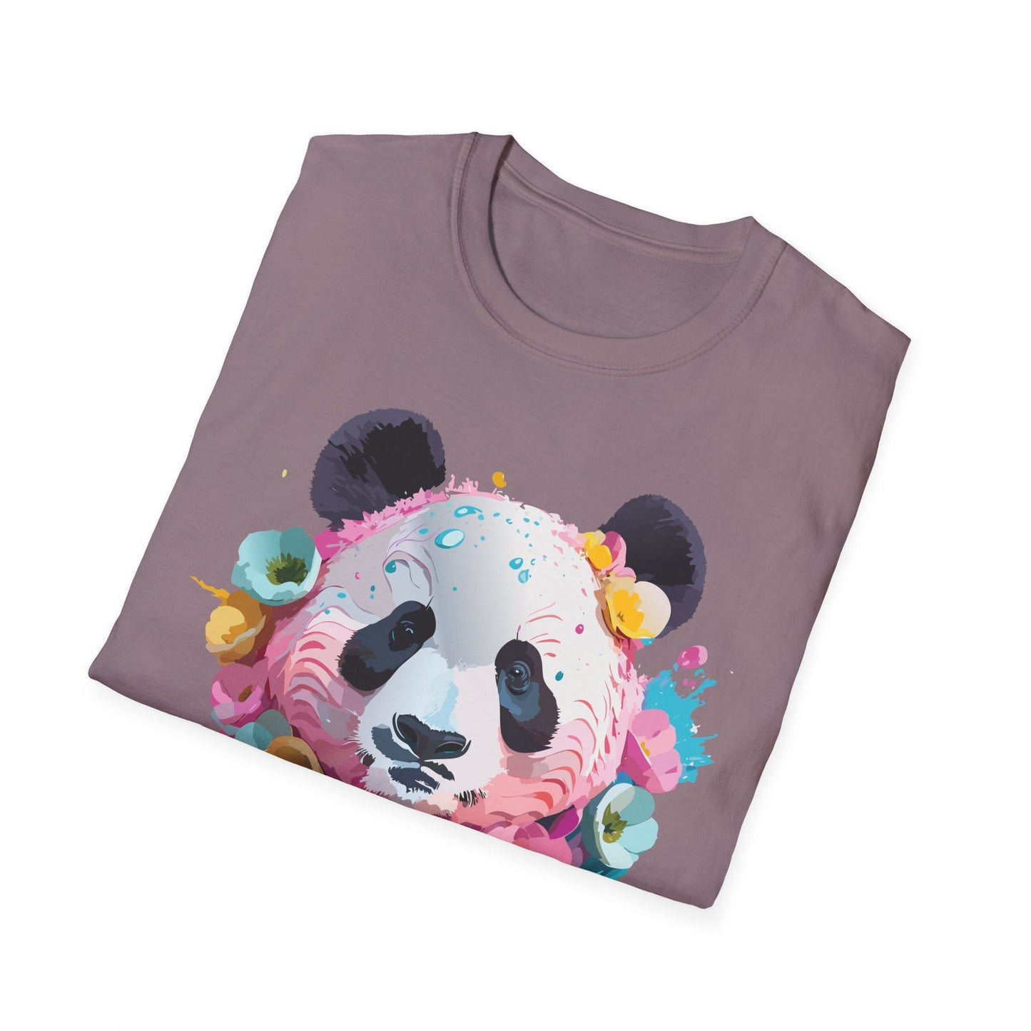 Panda Shirt, T Shirt with Panda, Animal Shirt, Tee Shirt with Animals