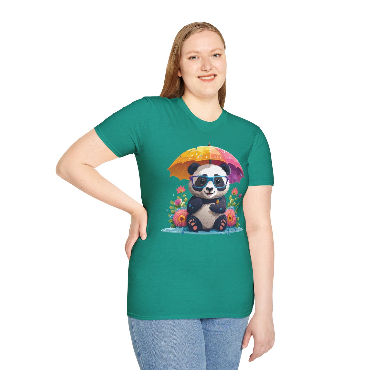 Panda Shirt, T Shirt with Panda, Animal Shirt, Tee Shirt with Animals