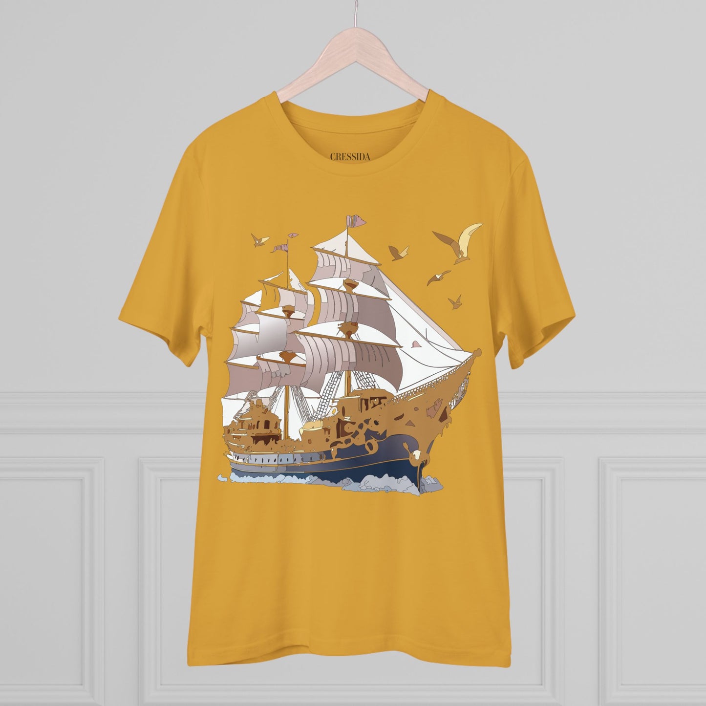 Organic T-shirt with Ship