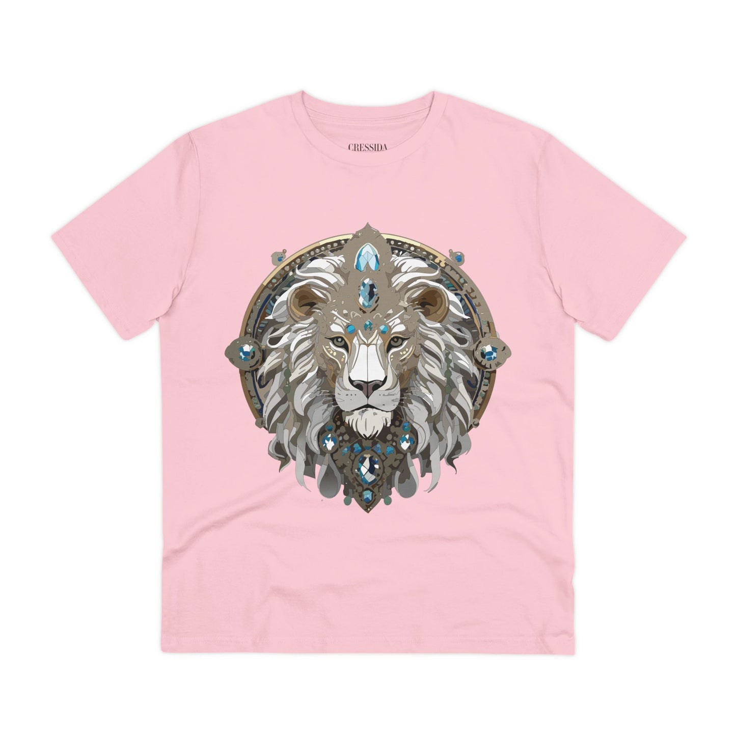 Organic T-shirt with Animals - Lion