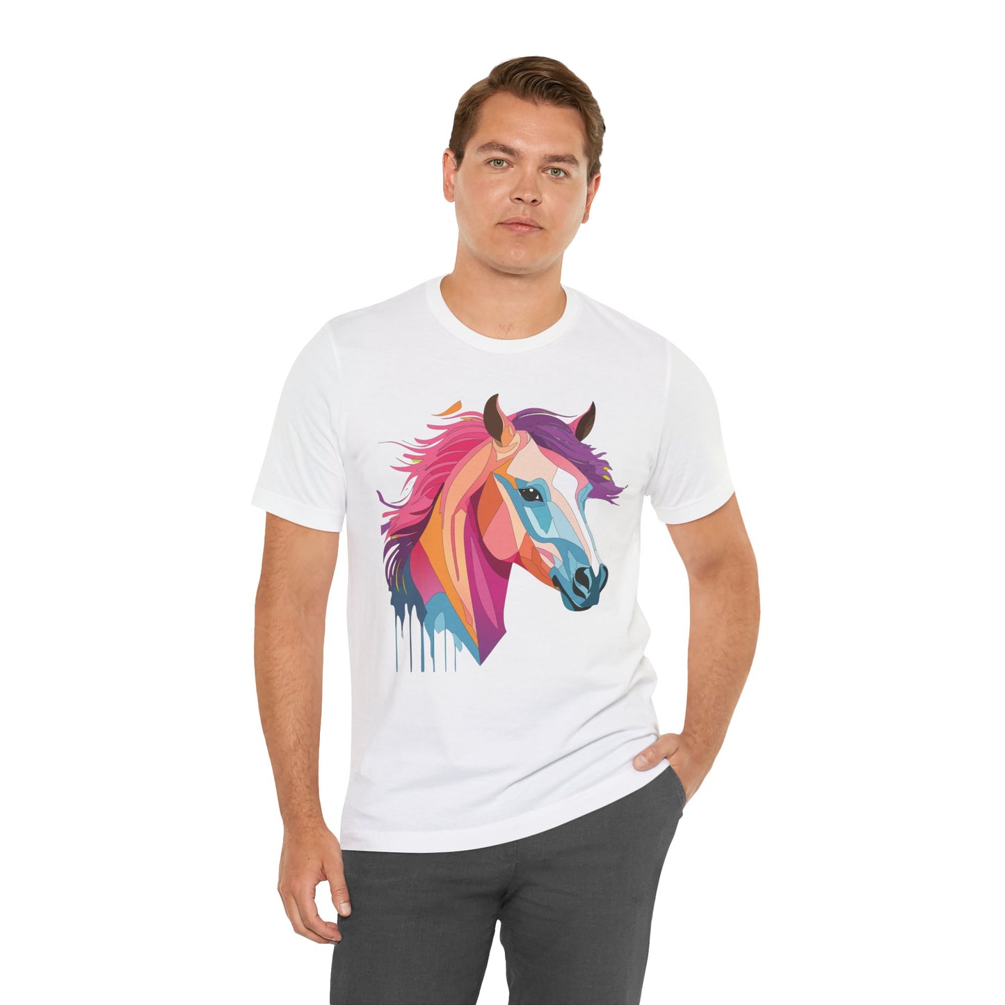 Unisex Animal Shirt, Tee Shirt with Animals, Art Design Tee Shirt, Wild Animals Shirt