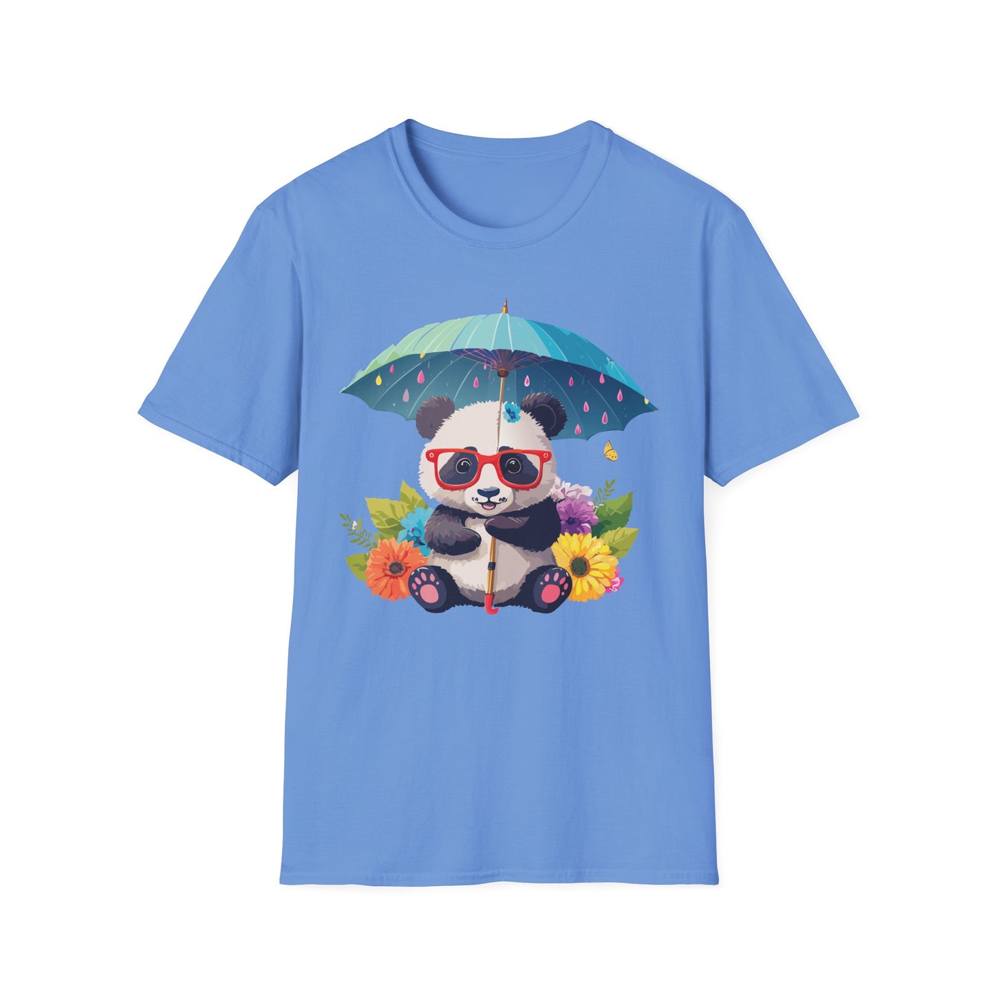 Panda Shirt, T Shirt with Panda, Animal Shirt, Tee Shirt with Animals