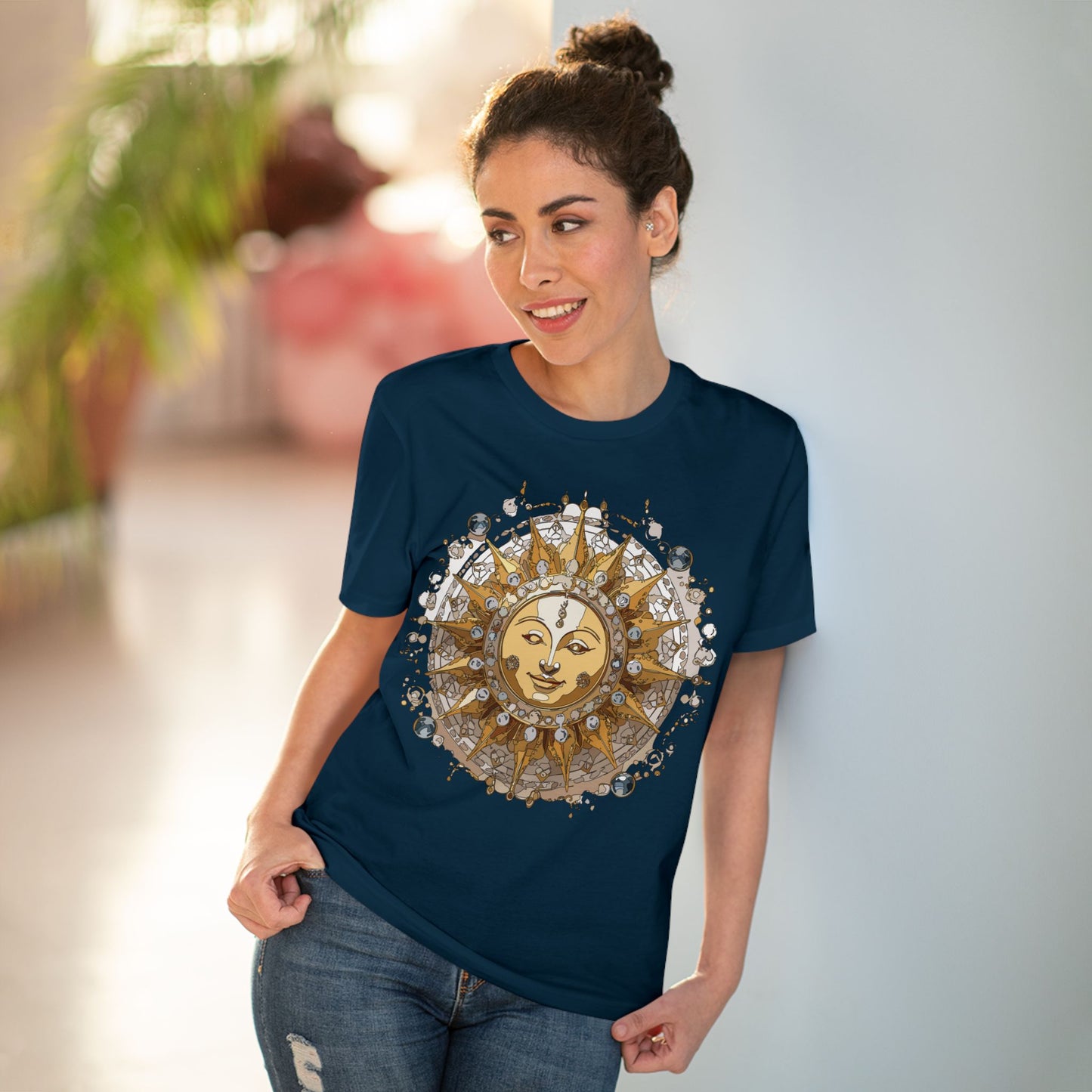 Organic T-shirt with Sun