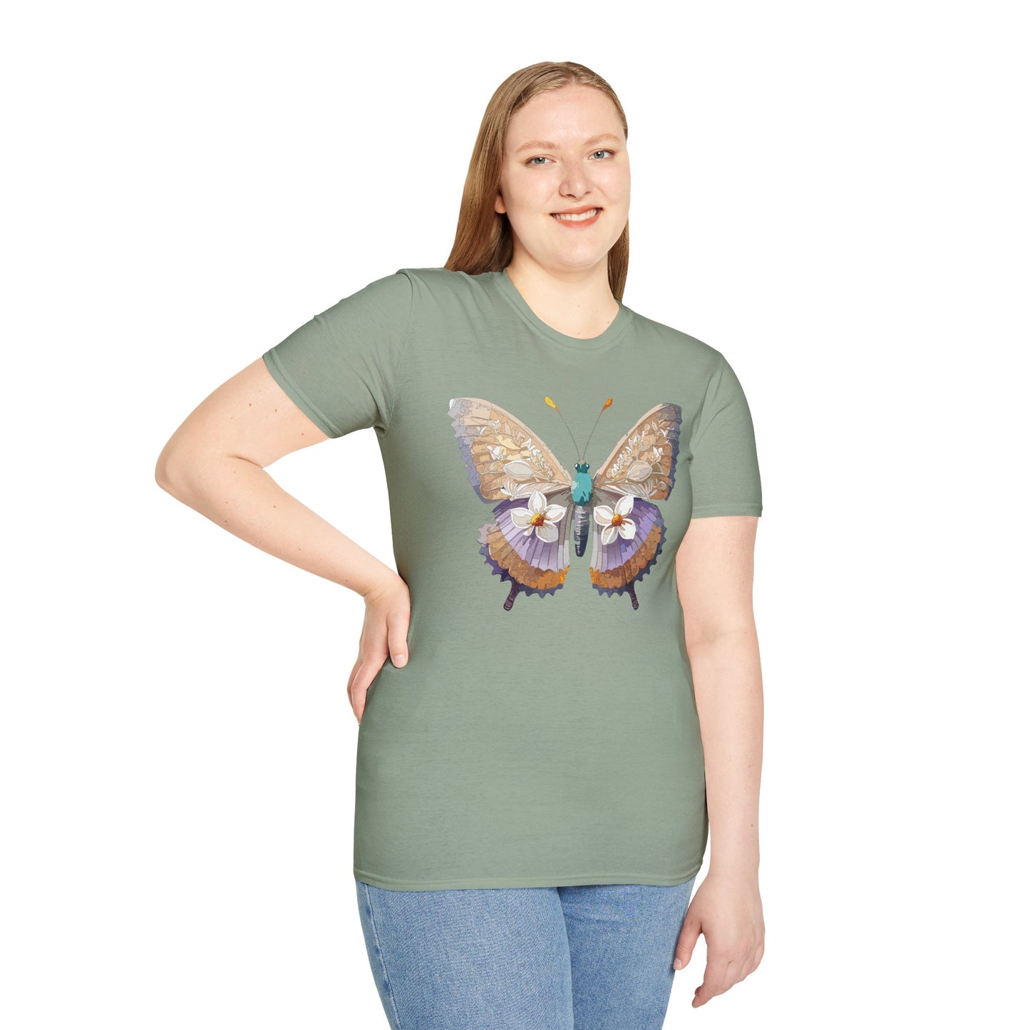 Butterfly Shirt, T Shirt with Butterfly, Monarch Shirt