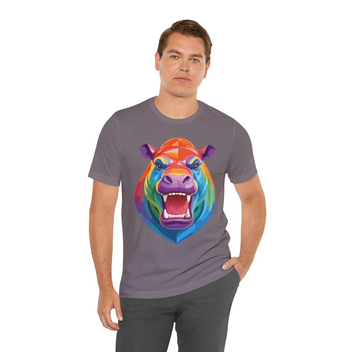 Unisex Animal Shirt, Tee Shirt with Animals, Art Design Tee Shirt, Wild Animals Shirt