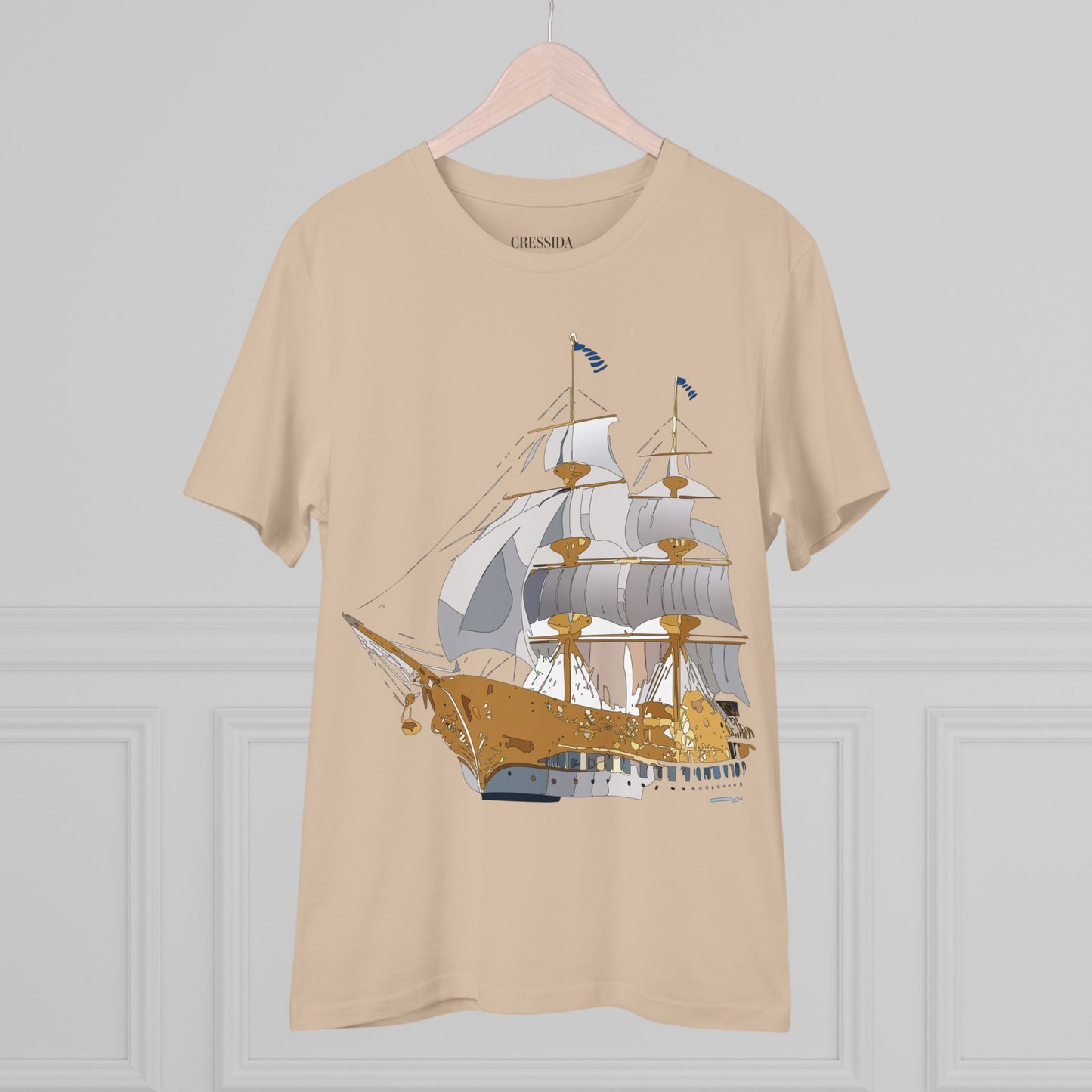 Organic T-shirt with Ship