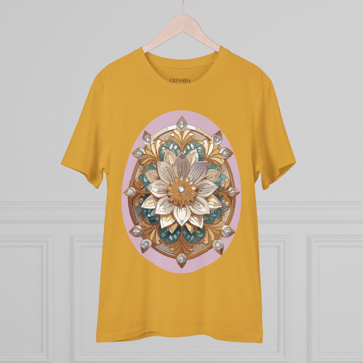 Organic T-shirt with Flower