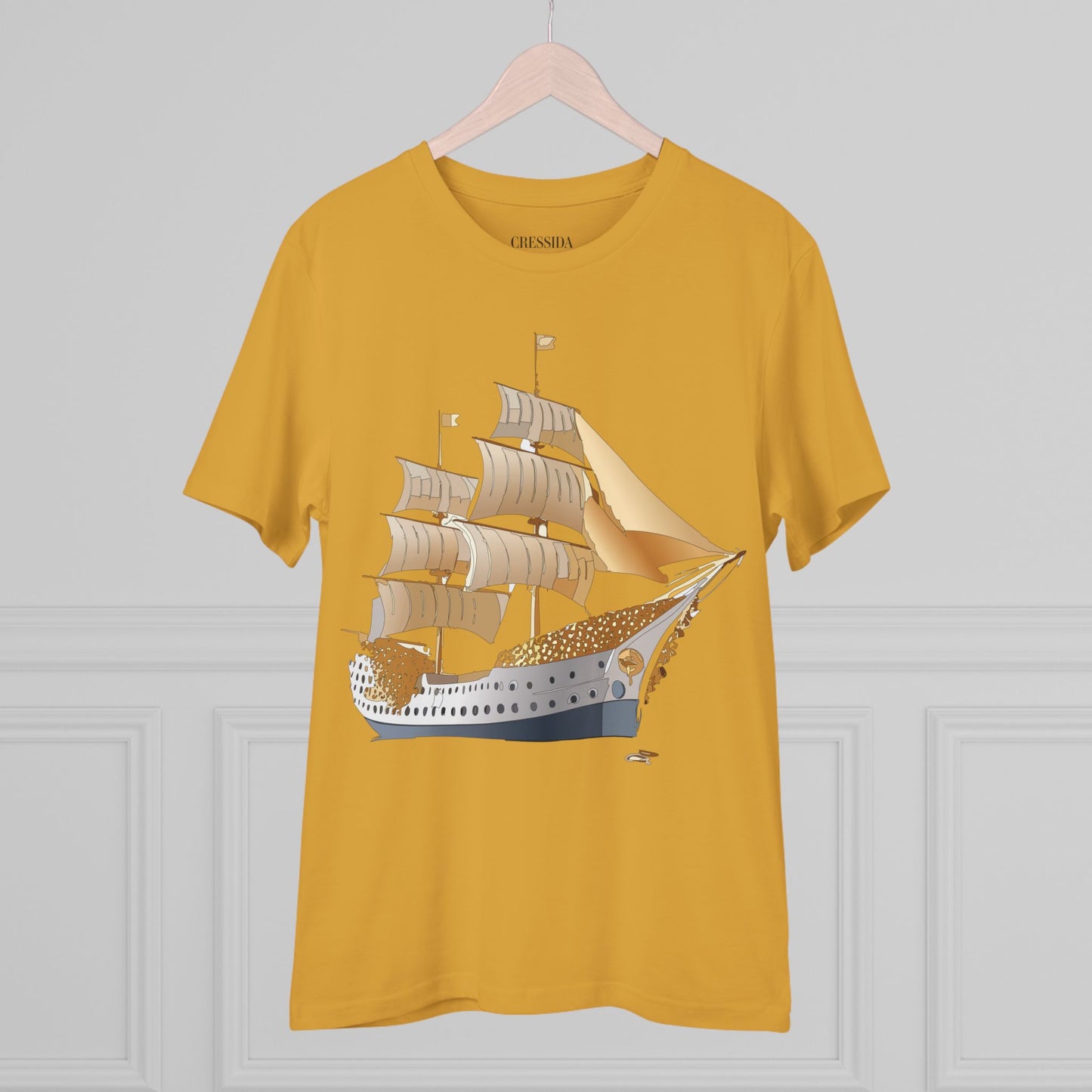 Organic T-shirt with Ship