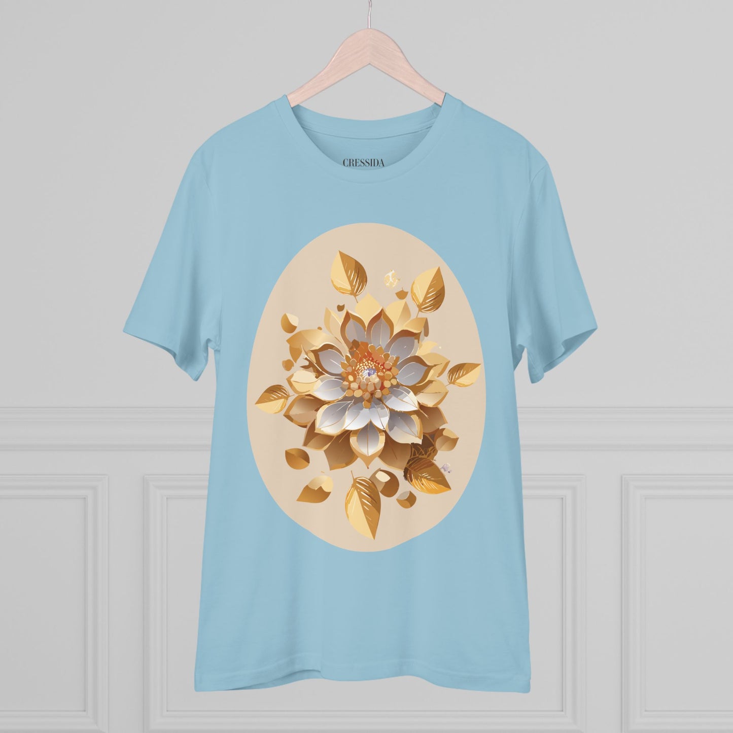 Organic T-shirt with Flower