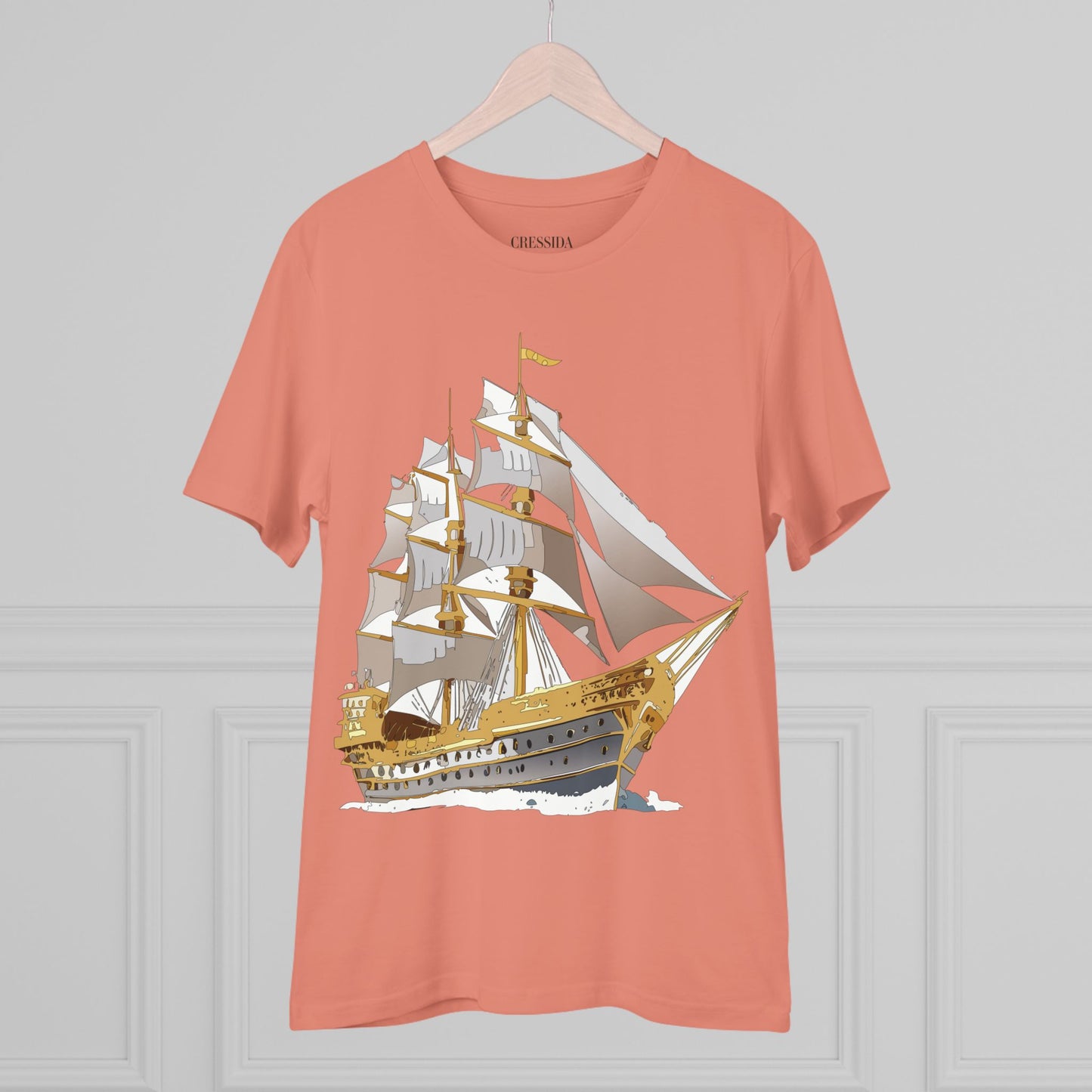 Organic T-shirt with Ship