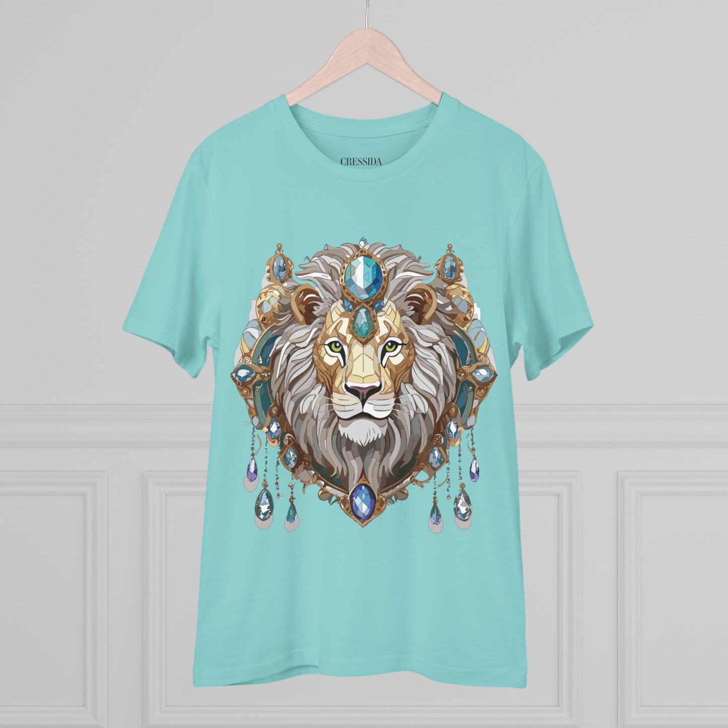 Organic T-shirt with Animals - Lion