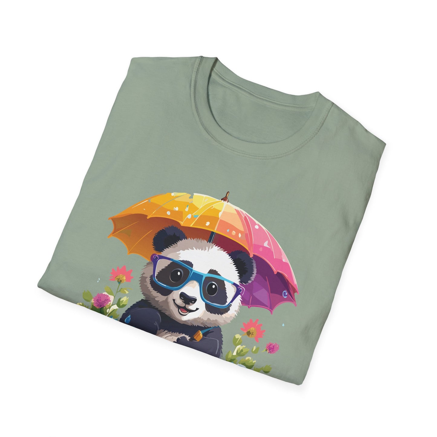 Panda Shirt, T Shirt with Panda, Animal Shirt, Tee Shirt with Animals