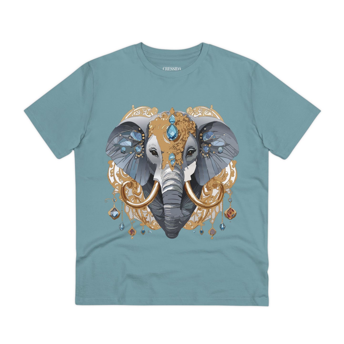 Organic T-shirt with Animals - Elephant