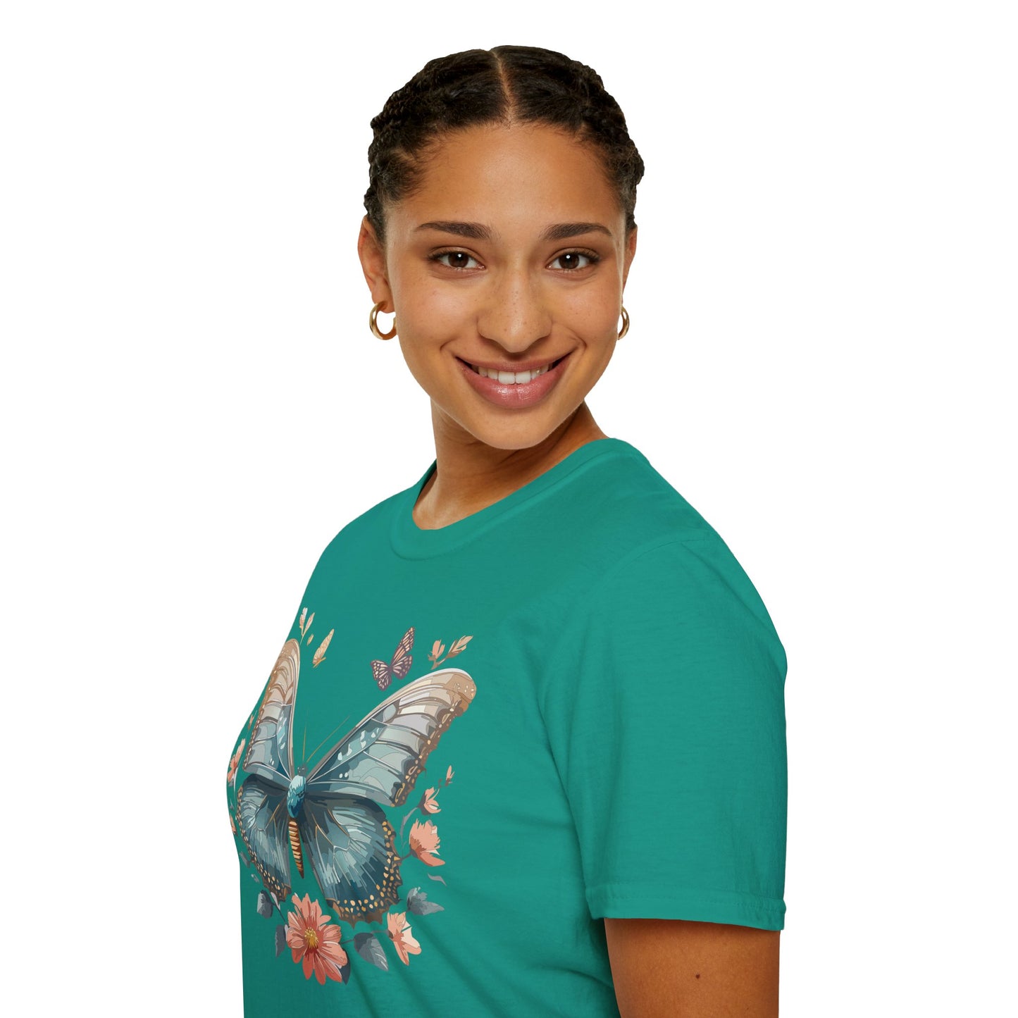 Butterfly Shirt, T Shirt with Butterfly, Monarch Shirt