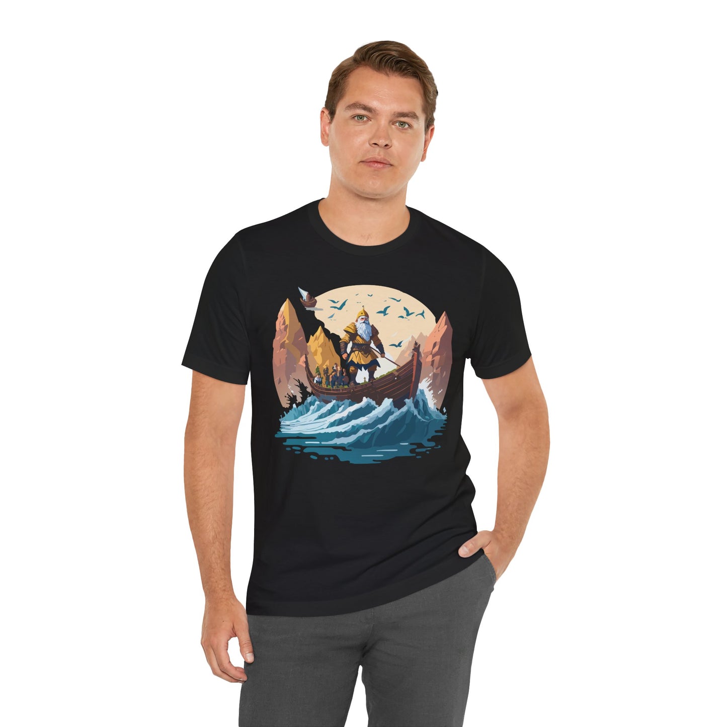 Unisex Viking Shirt, Nordic Shirt, Tee Shirt with Vikings