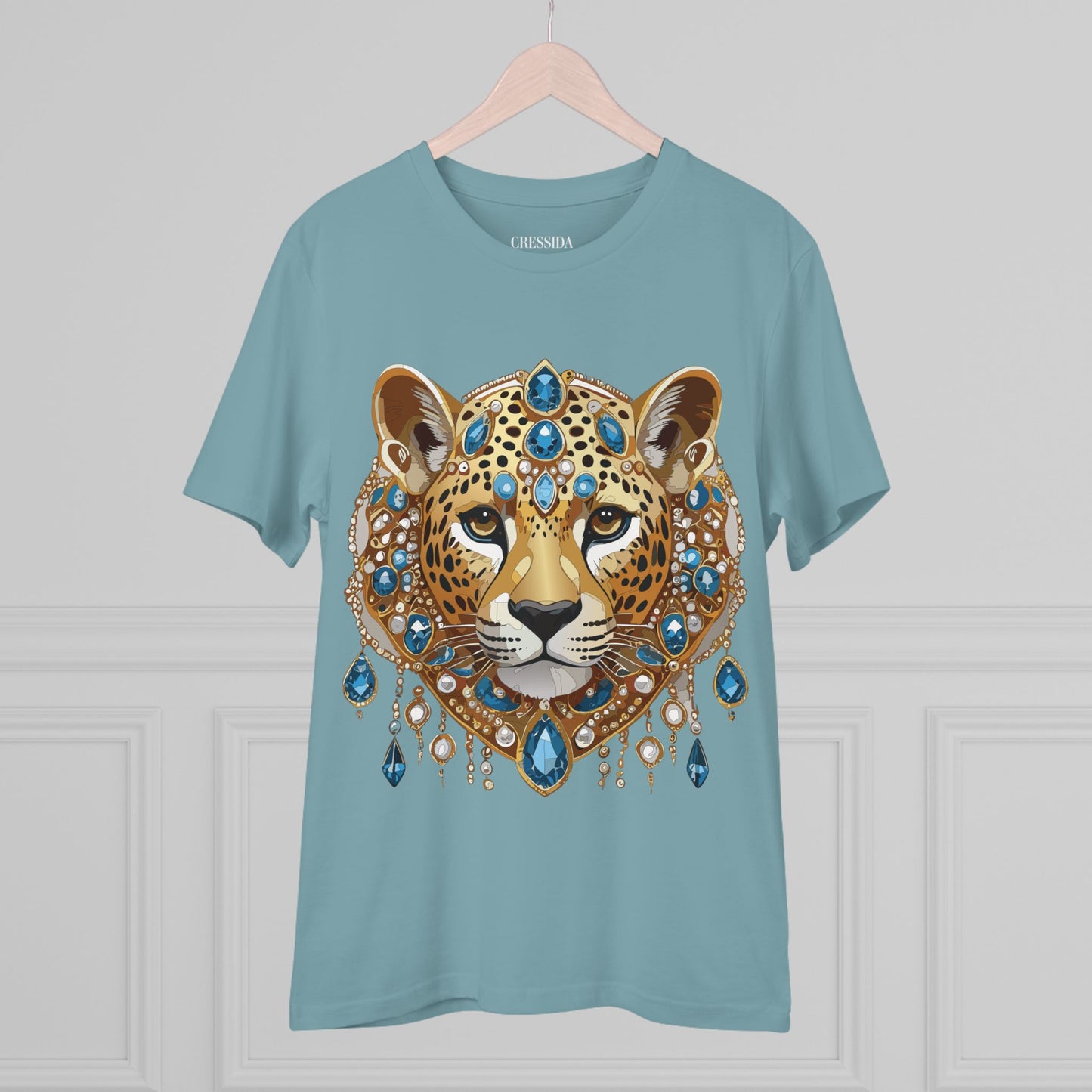 Organic T-shirt with Animals - Cheetah