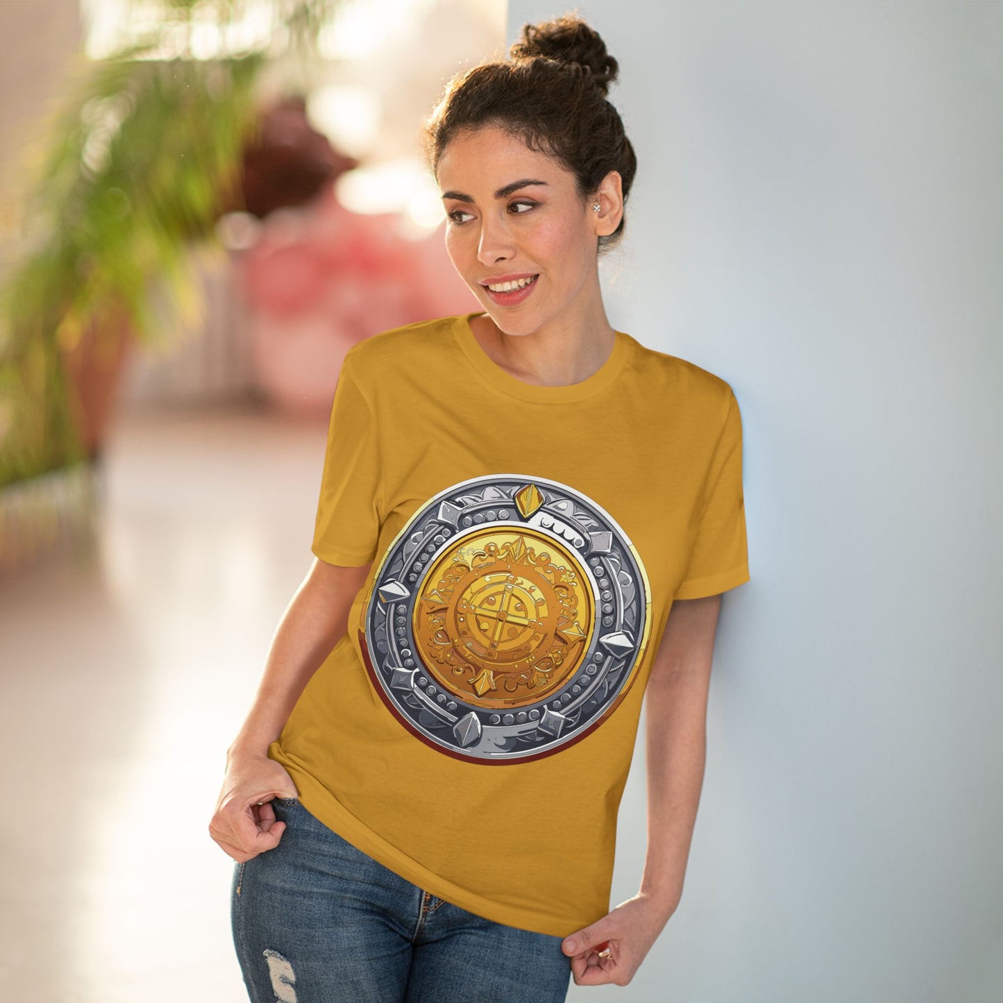 Organic T-shirt with Coin