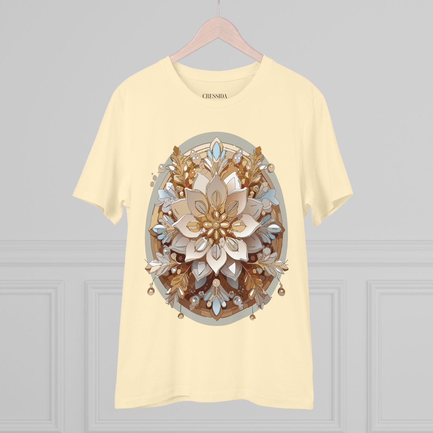 Organic T-shirt with Flower